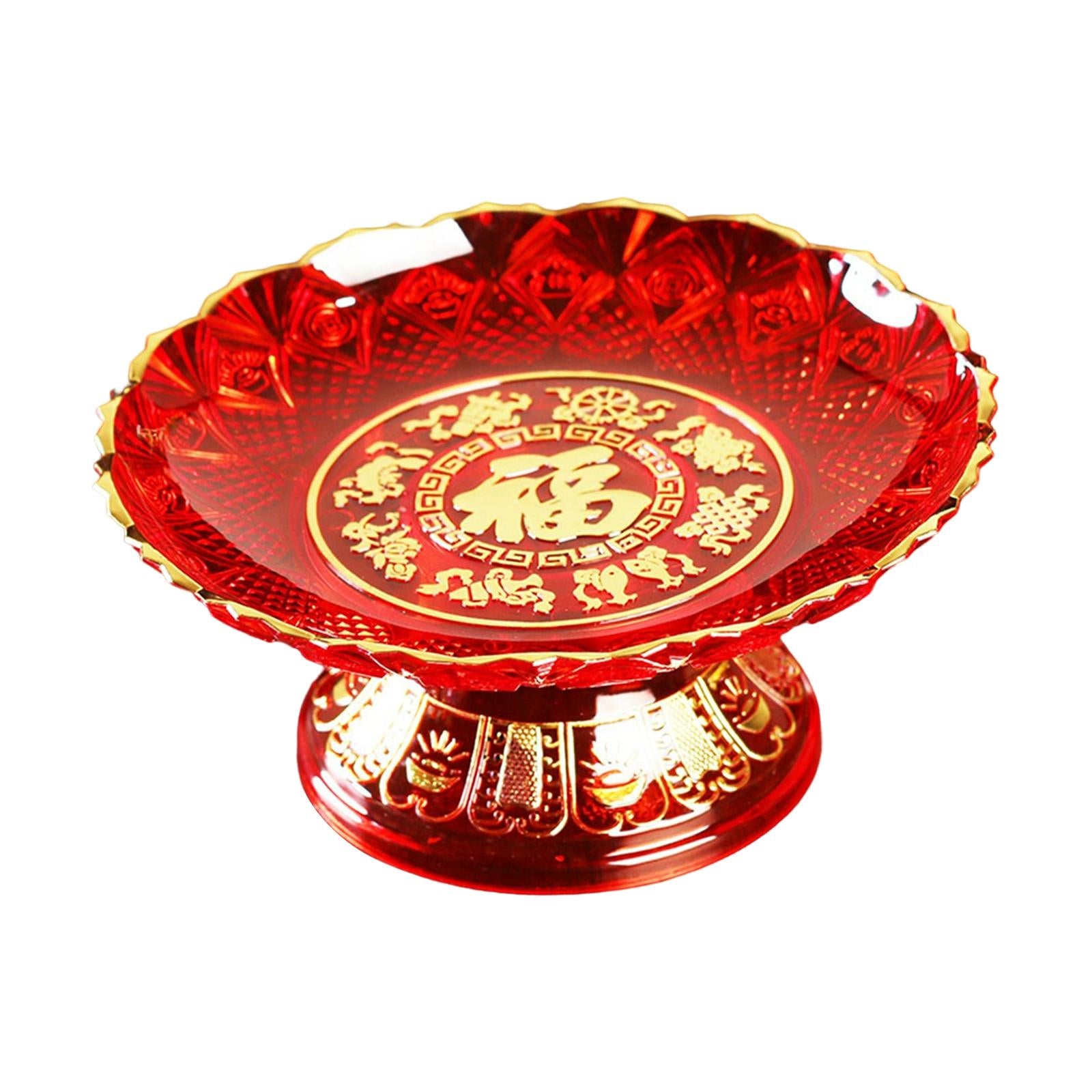 Fruit Tray Multifunctional Ornament Durable Convenient for Desktop Household 7 inch