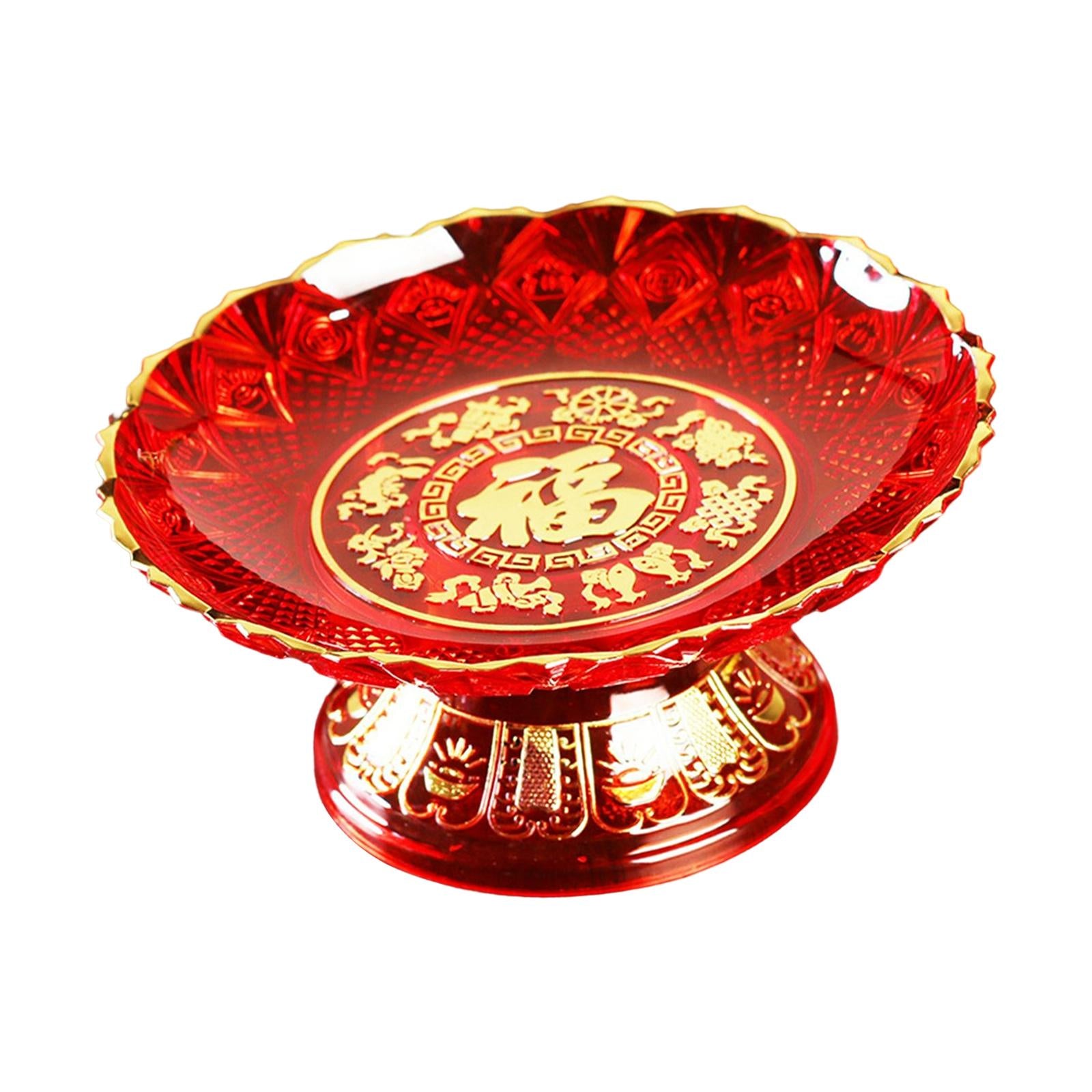 Fruit Tray Multifunctional Ornament Durable Convenient for Desktop Household 7 inch