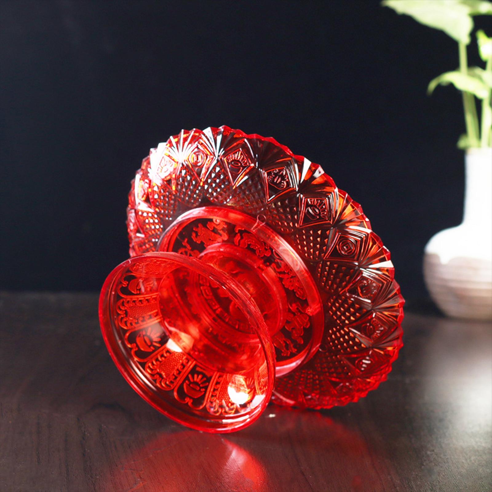 Fruit Tray Multifunctional Ornament Durable Convenient for Desktop Household 8 inch
