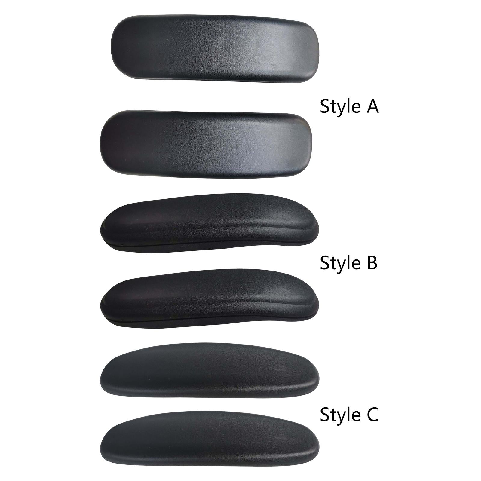 2Pcs Armrest Covers Removable Chair Replacement for Home Style A