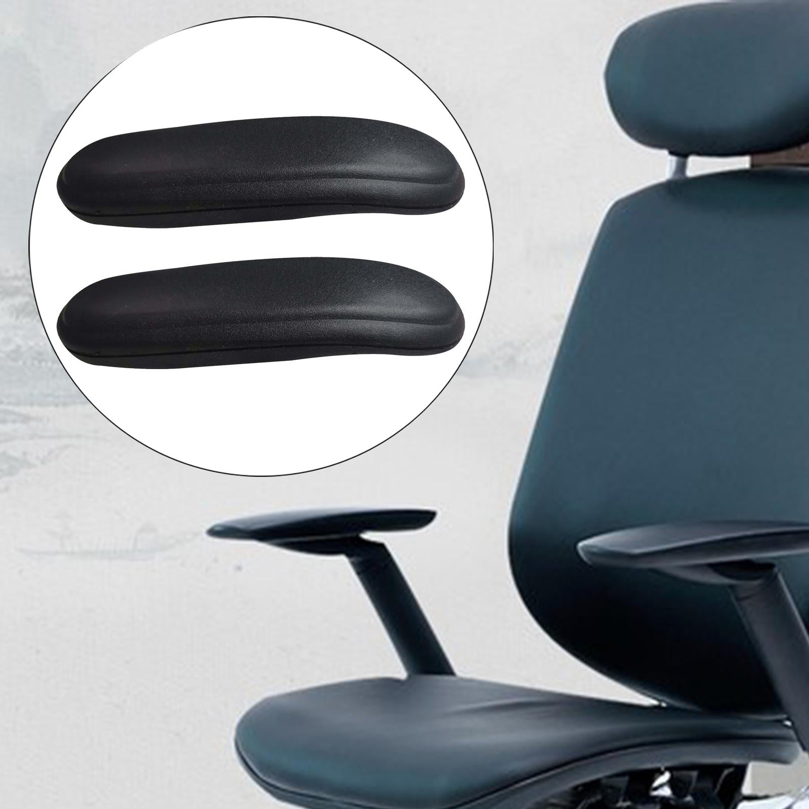 2Pcs Armrest Covers Removable Chair Replacement for Home Style B