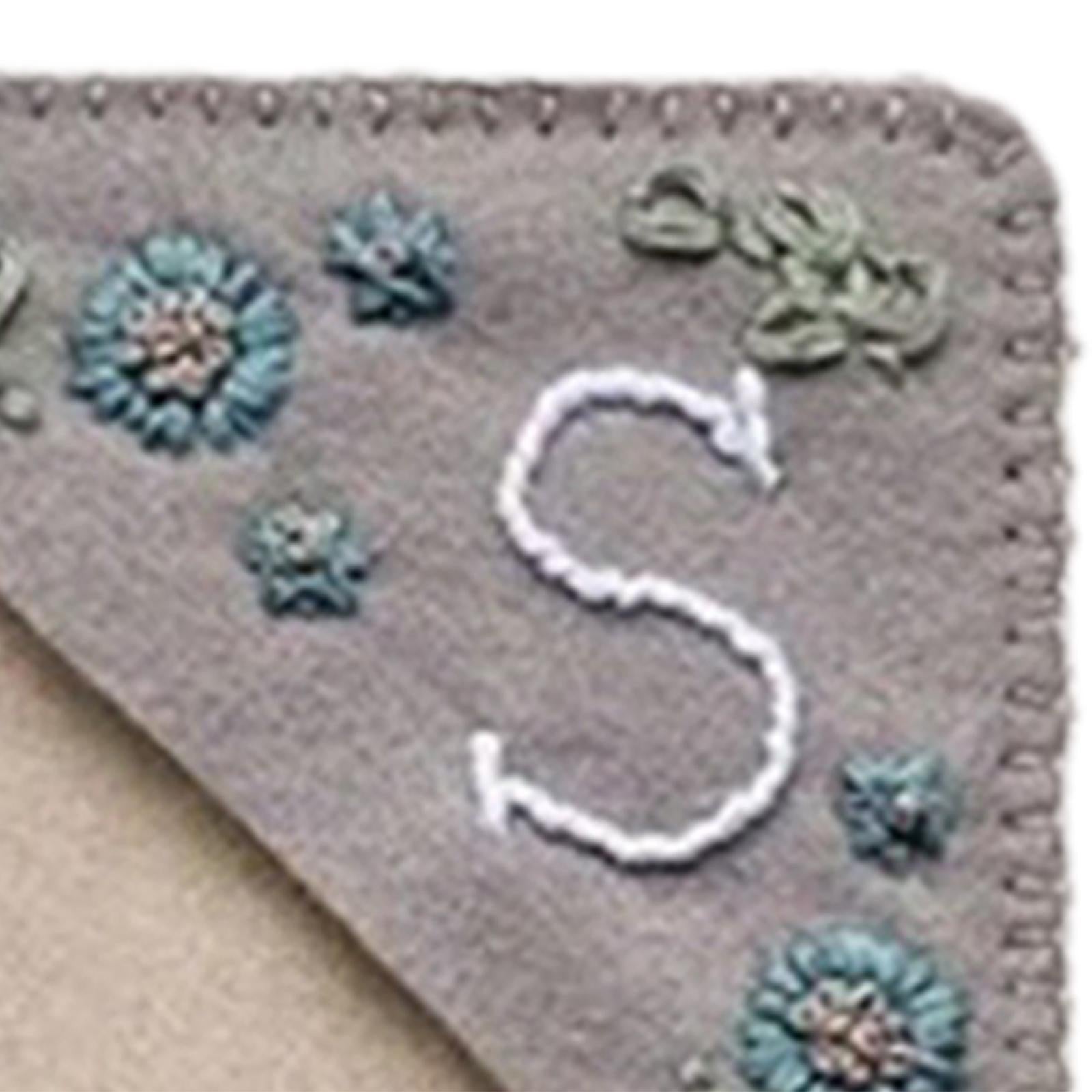 Handmade Corner Bookmark Corner Book Marks Page Clip for Kids Men Gifts Letter S
