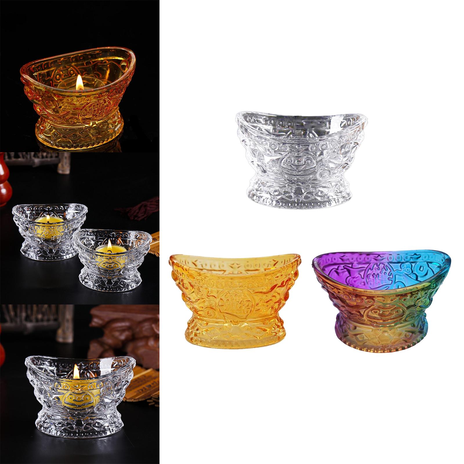 Elegant Tea Light Candle Holder Tealight Holder for Festival Party Decor S White