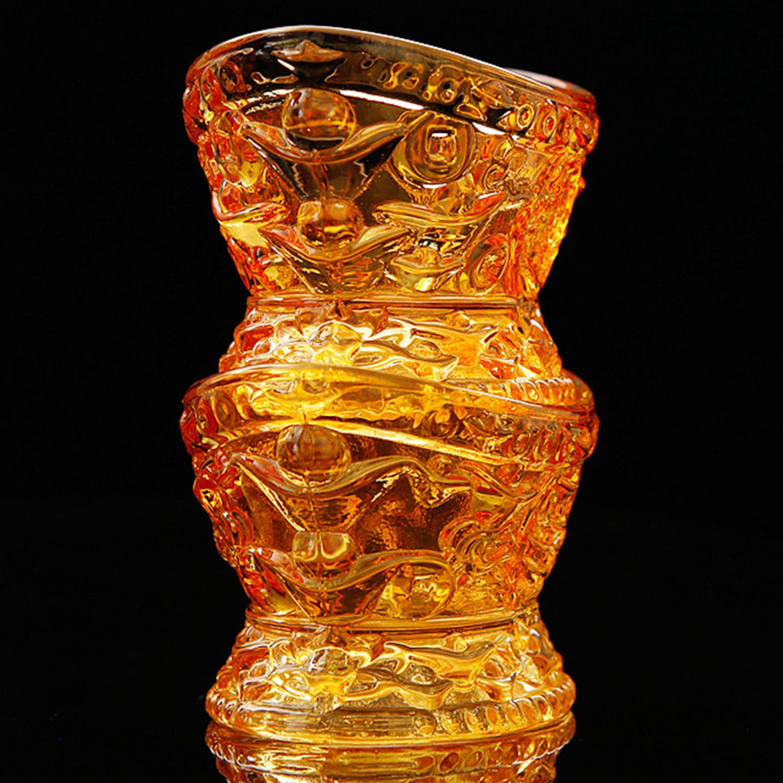 Elegant Tea Light Candle Holder Tealight Holder for Festival Party Decor Amber S
