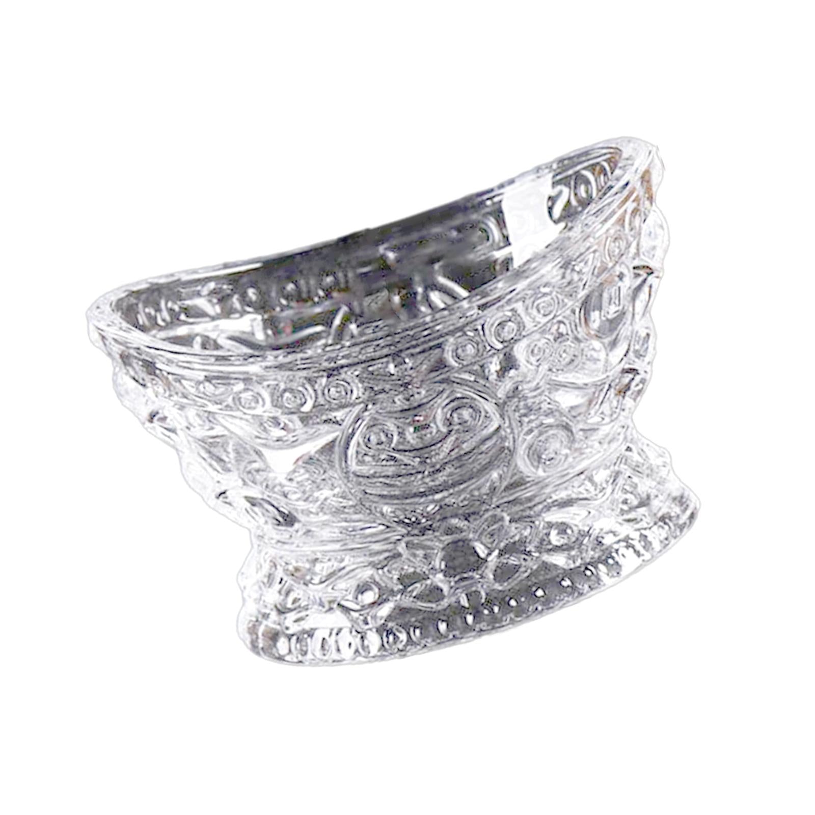 Elegant Tea Light Candle Holder Tealight Holder for Festival Party Decor L White