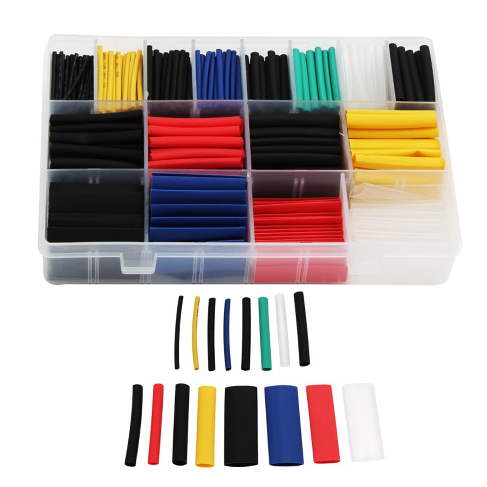 580x Heat Shrink Tube Kit Insulation Shrinkable Tube 2:1 with Box