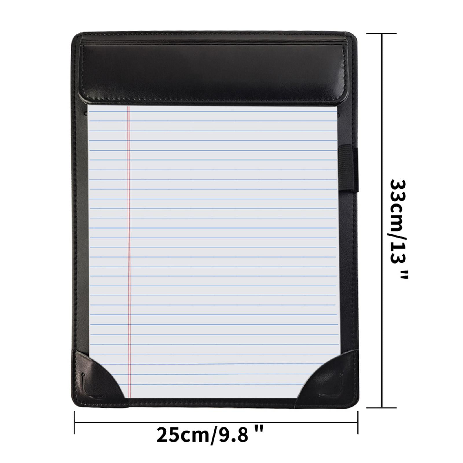 Clipboard 12.99x9.84inch Durable Paper Clipboard for Receipts Business files