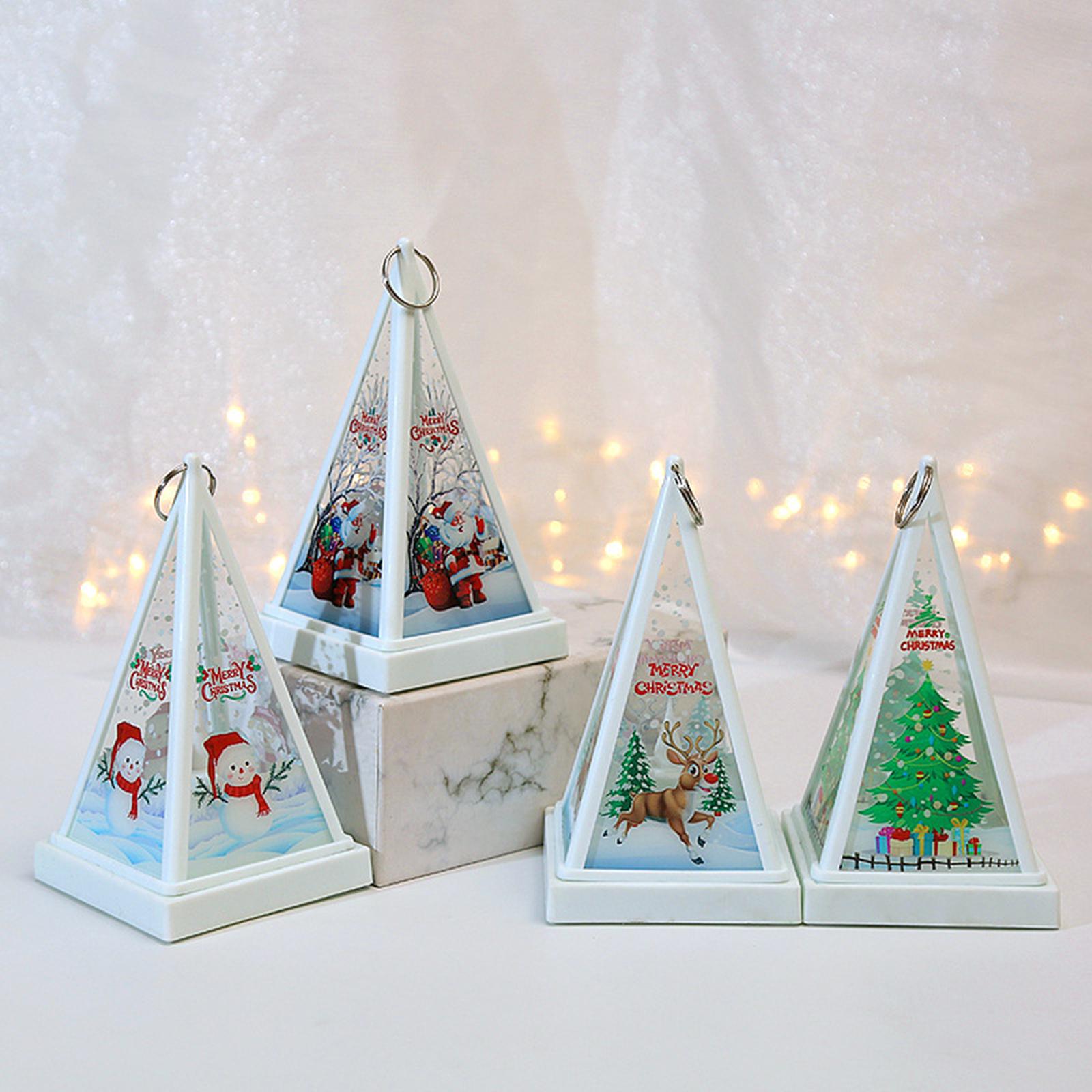 Holiday Lantern Xmas Decoration Decoration Party Home Decoration Holiday Snowman