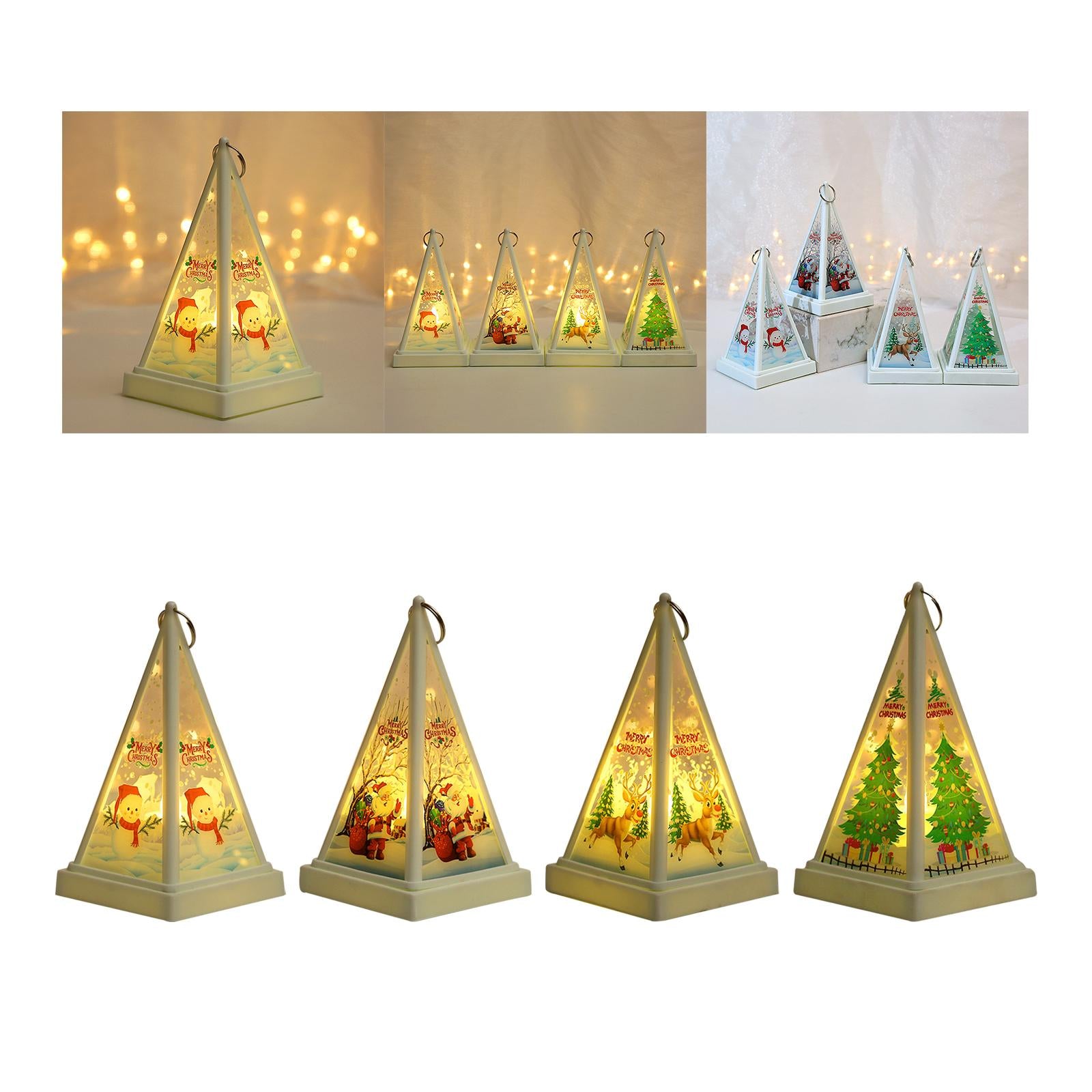 Holiday Lantern Xmas Decoration Decoration Party Home Decoration Holiday Snowman