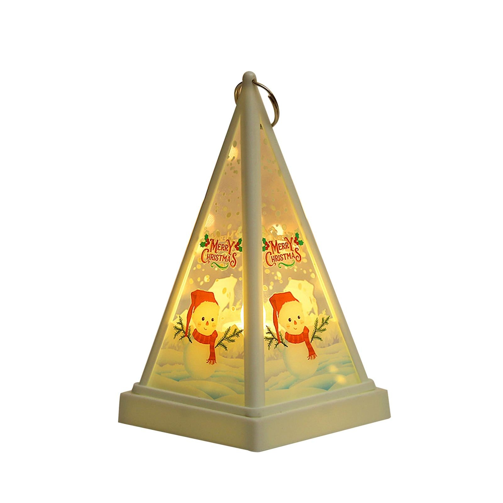 Holiday Lantern Xmas Decoration Decoration Party Home Decoration Holiday Snowman