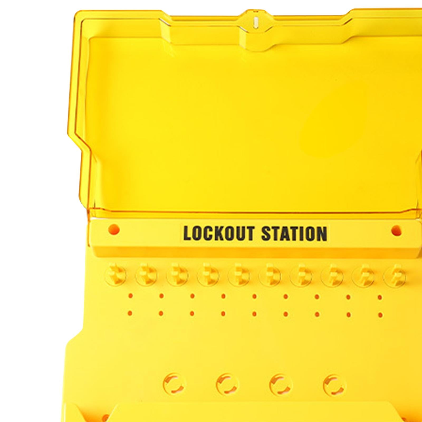 Wall Mounted Lockout Station Lockout Storage Cabinet Portable for Compliance