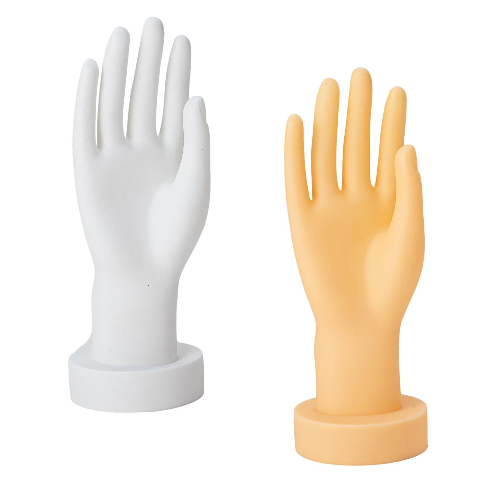 Hand Model Mannequin Fake Hand Right Photo Props for Gloves Bangles Showcase White