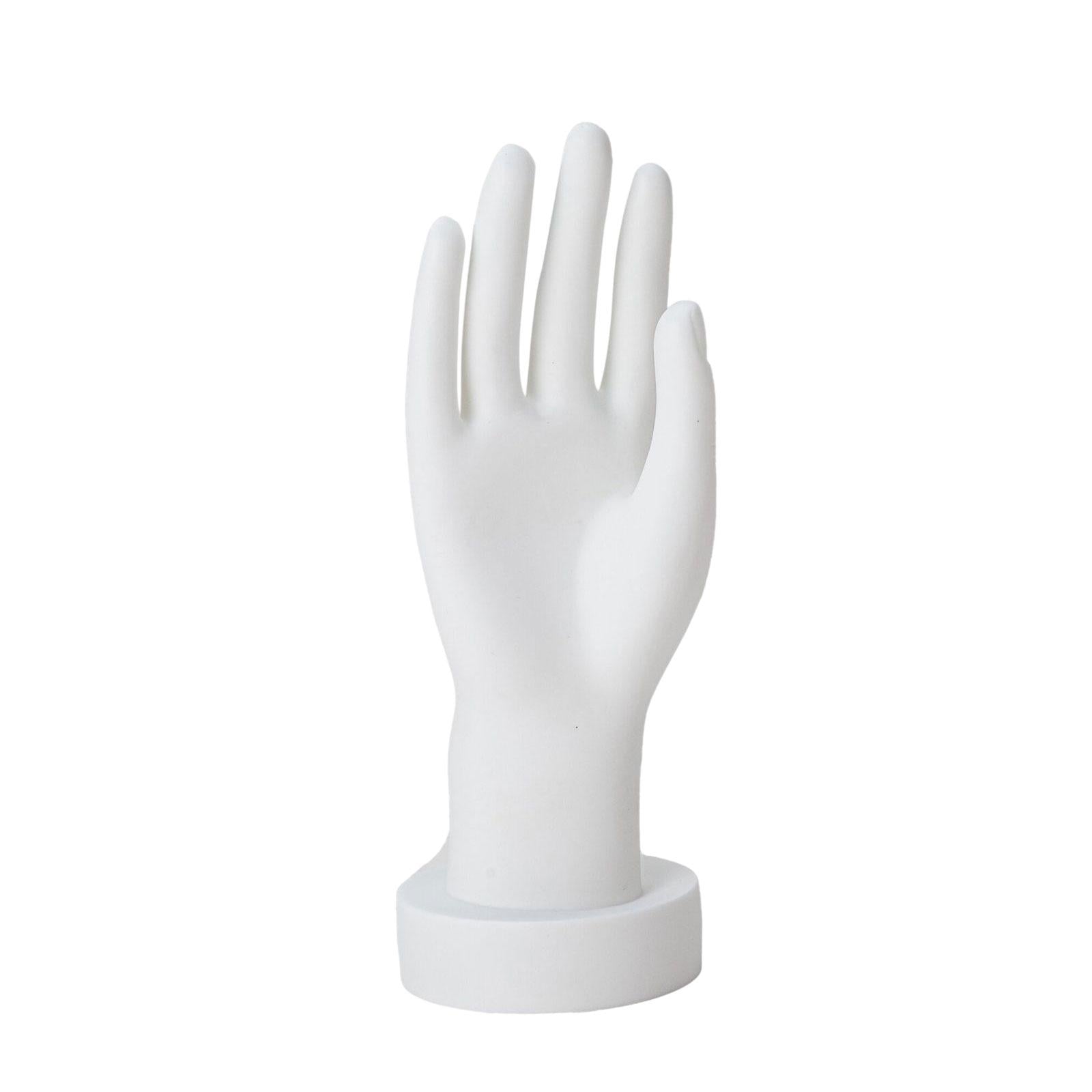 Hand Model Mannequin Fake Hand Right Photo Props for Gloves Bangles Showcase White