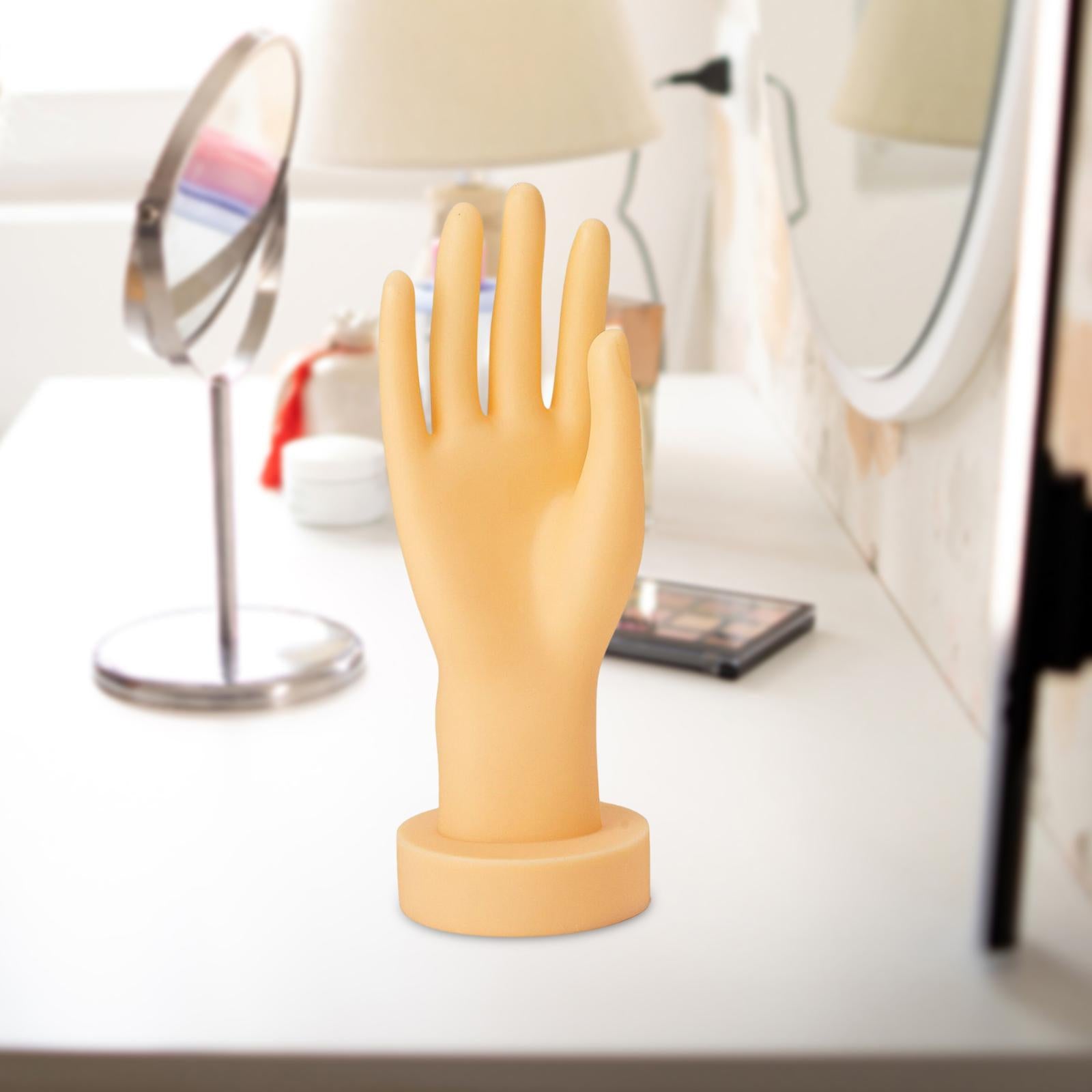 Hand Model Mannequin Fake Hand Right Photo Props for Gloves Bangles Showcase Skin Color