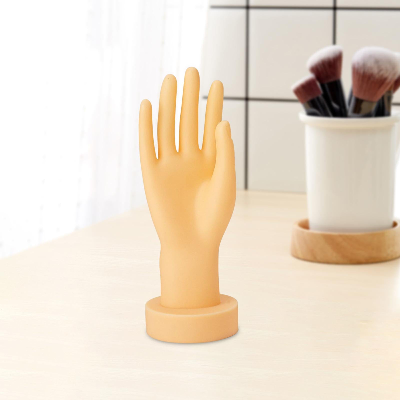 Hand Model Mannequin Fake Hand Right Photo Props for Gloves Bangles Showcase Skin Color