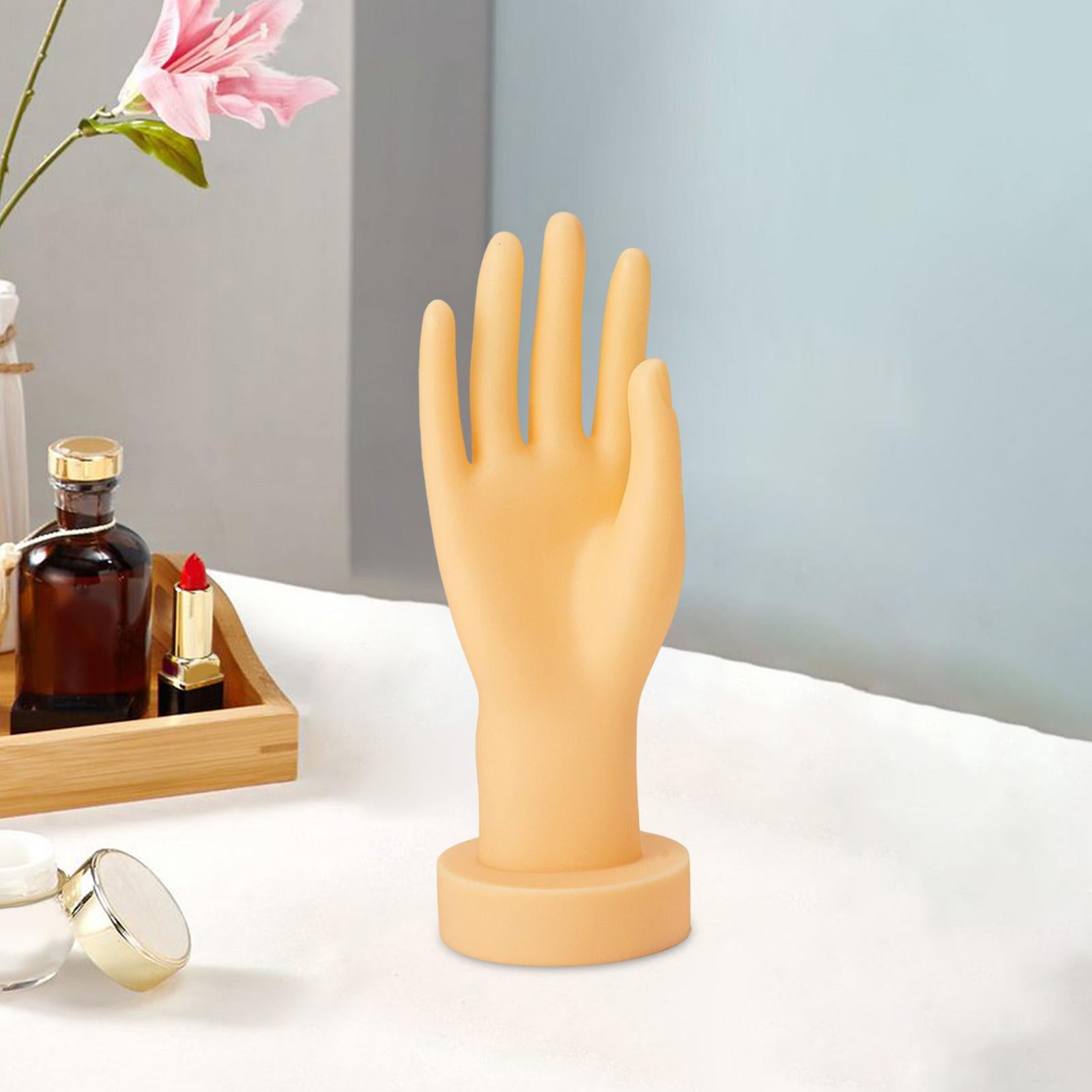 Hand Model Mannequin Fake Hand Right Photo Props for Gloves Bangles Showcase Skin Color