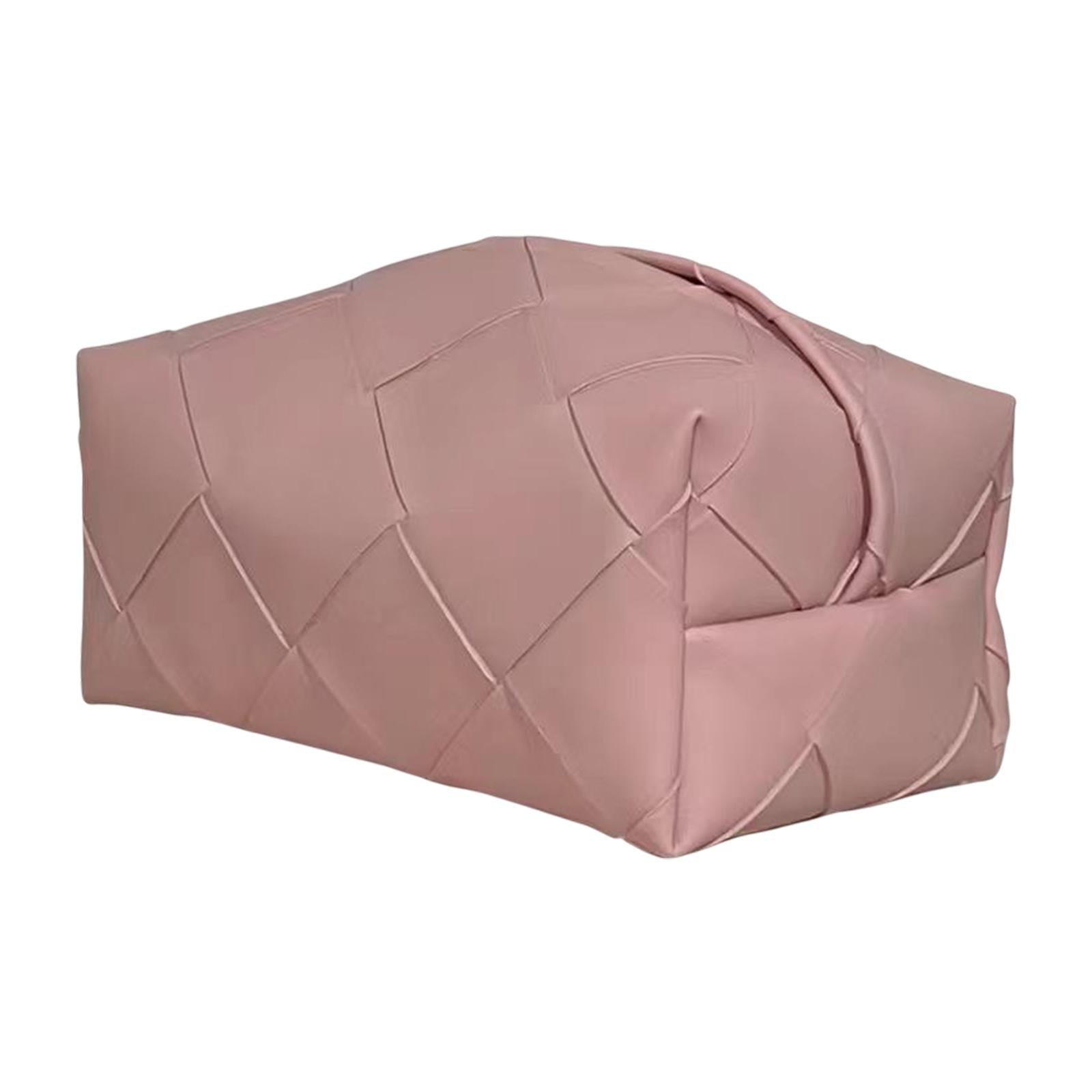 Freestanding Tissue Cover Tissue Paper Holder for Dining Table Bedroom Decor Pink