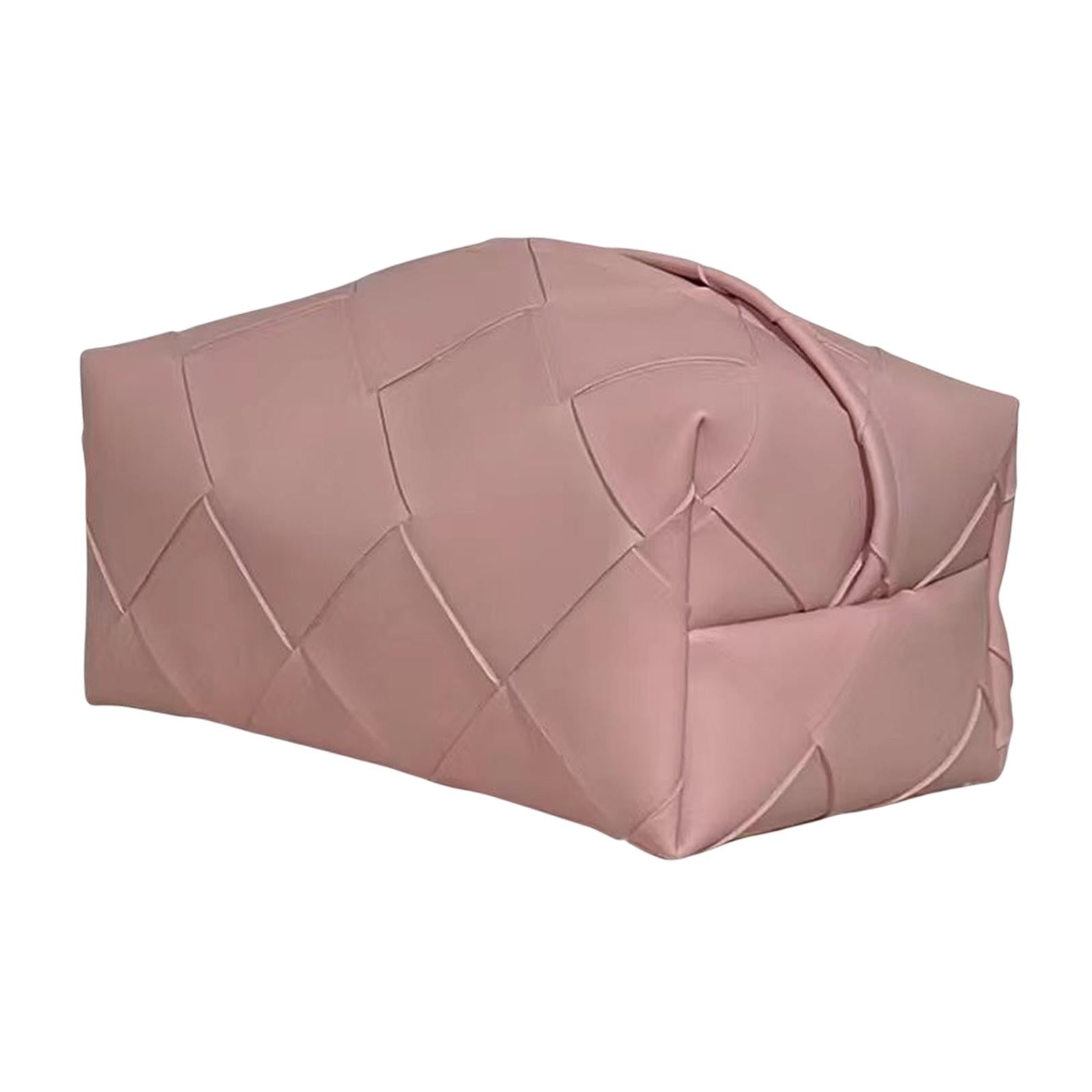 Freestanding Tissue Cover Tissue Paper Holder for Dining Table Bedroom Decor Pink