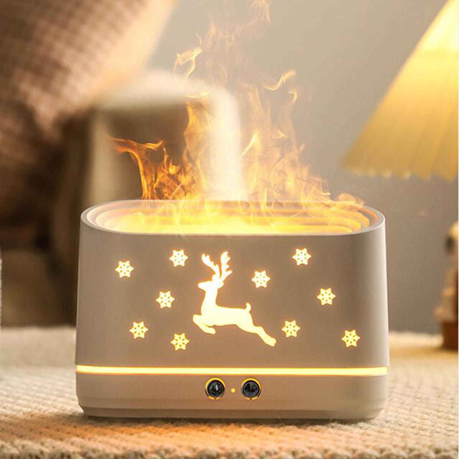 Simulation Flame Mist Humidifier USB for Living Rooms