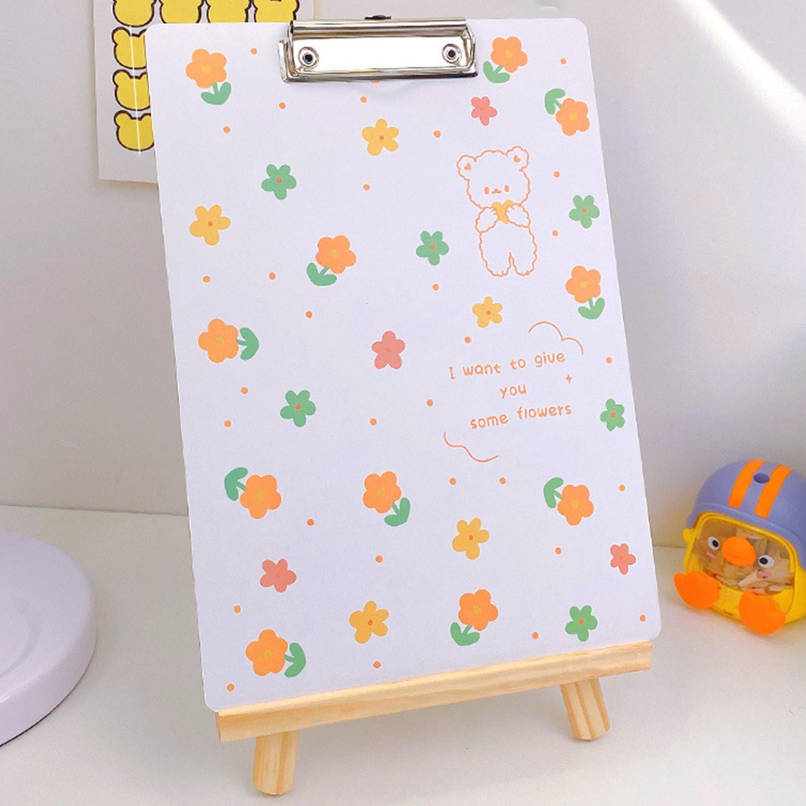 Cute Clipboard Fastener File Folders Gifts Creative for Home Documents Work Dog