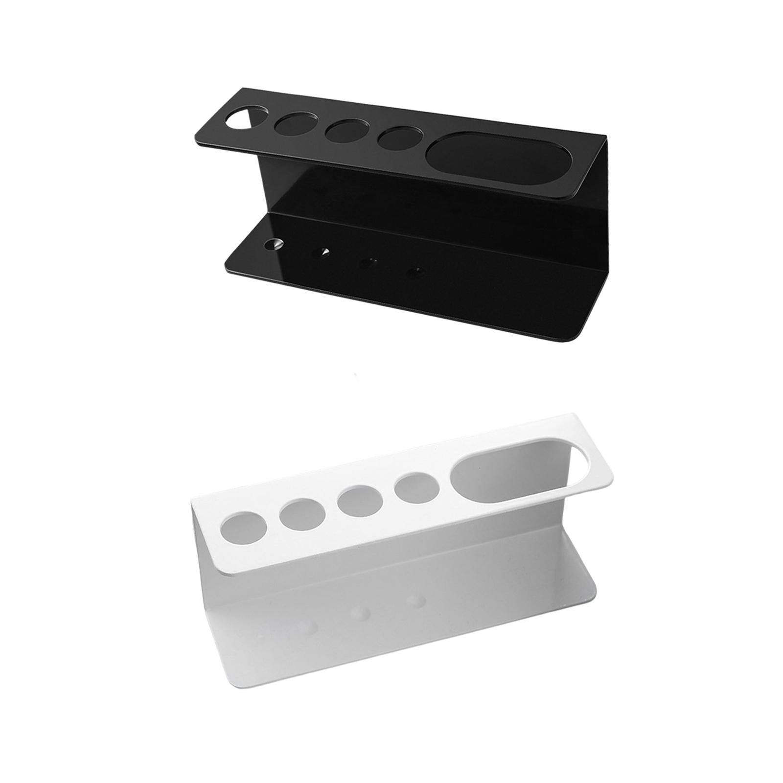 Dry Erase Marker Holder Wall Mounted Accessories for Desktop Locker School Black