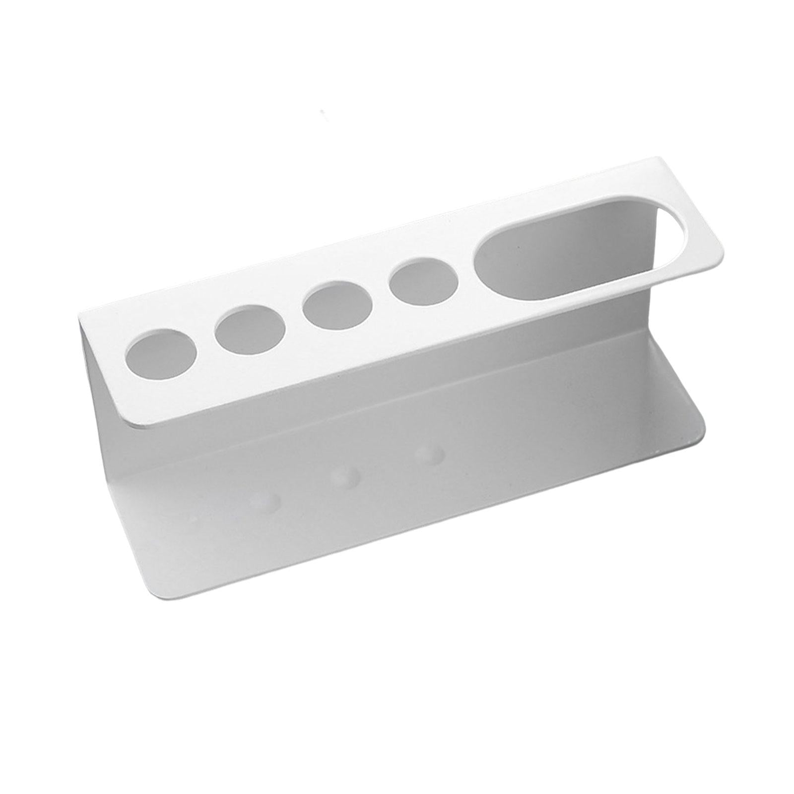 Dry Erase Marker Holder Wall Mounted Accessories for Desktop Locker School White