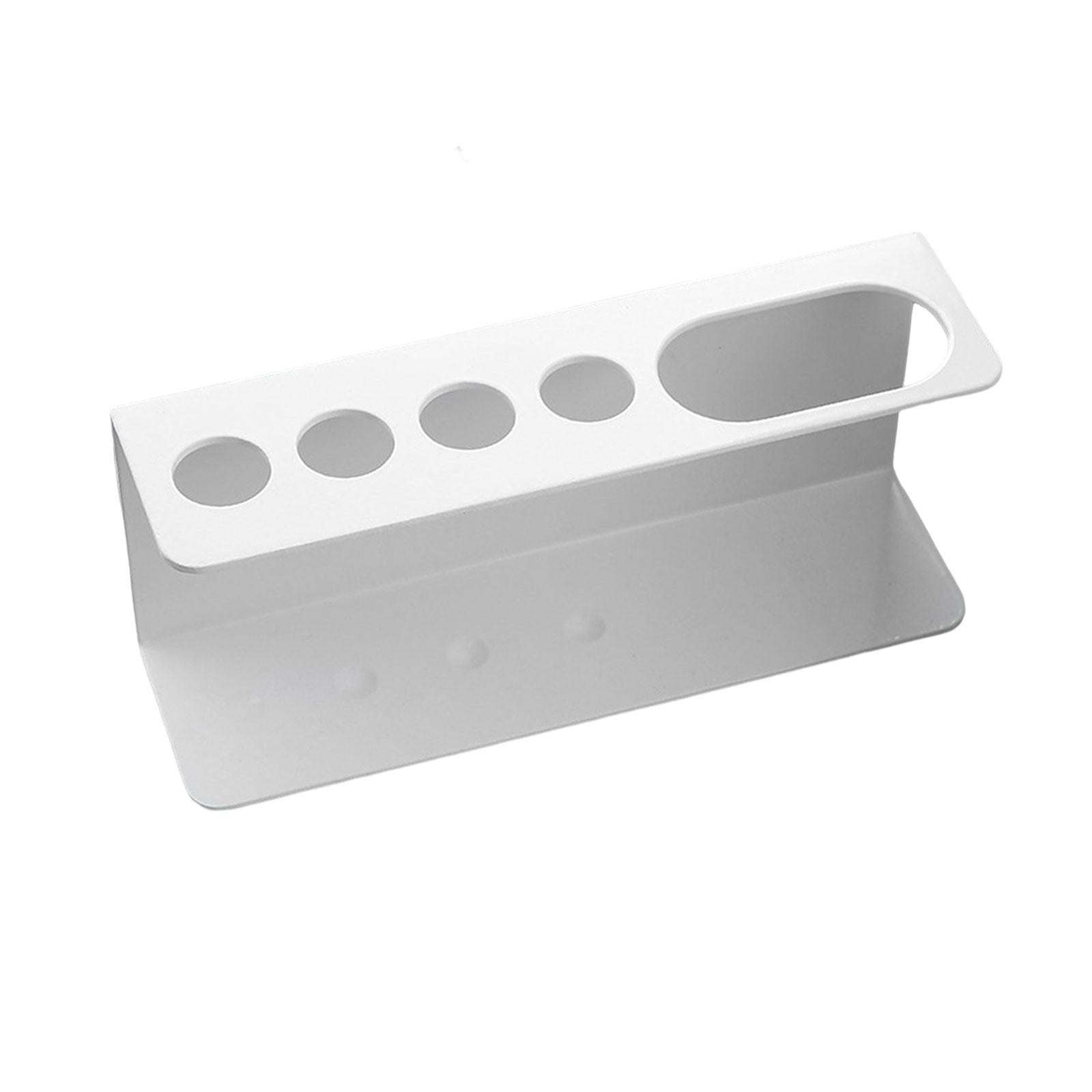 Dry Erase Marker Holder Wall Mounted Accessories for Desktop Locker School White