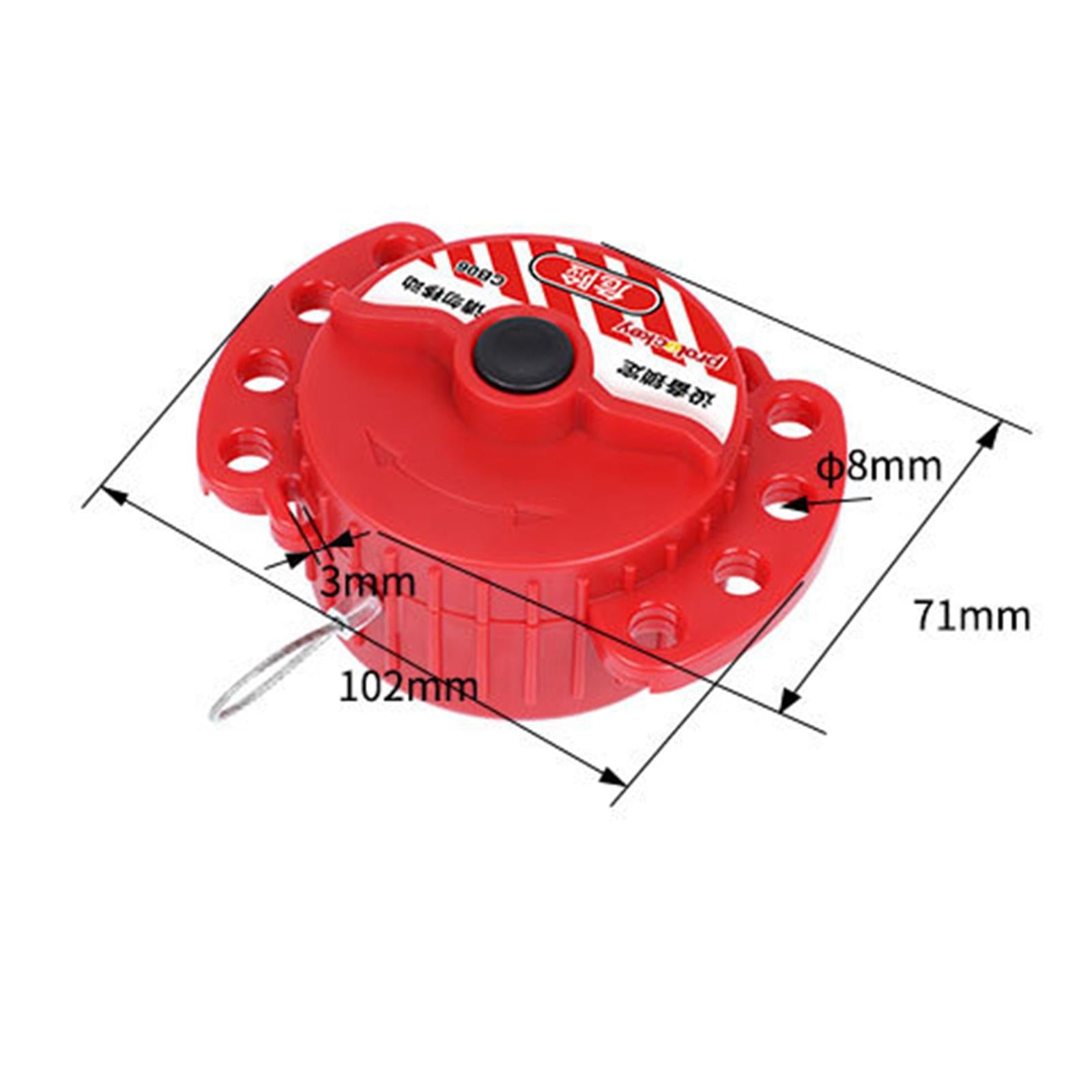 Heavy Duty Lockout Steel Cable Cable Lockout Durable Lockout Cable
