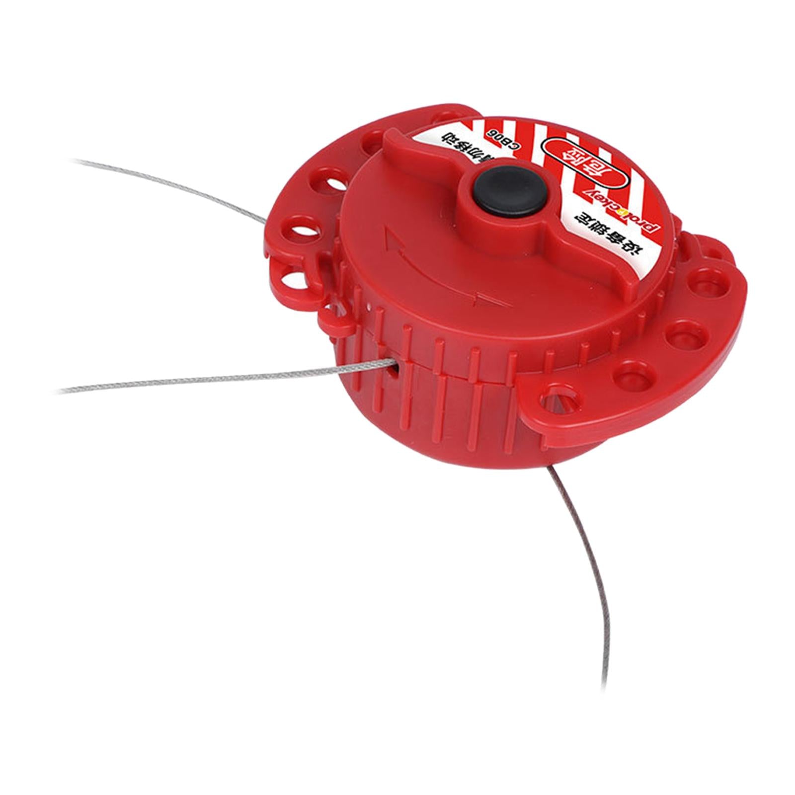 Heavy Duty Lockout Steel Cable Cable Lockout Durable Lockout Cable