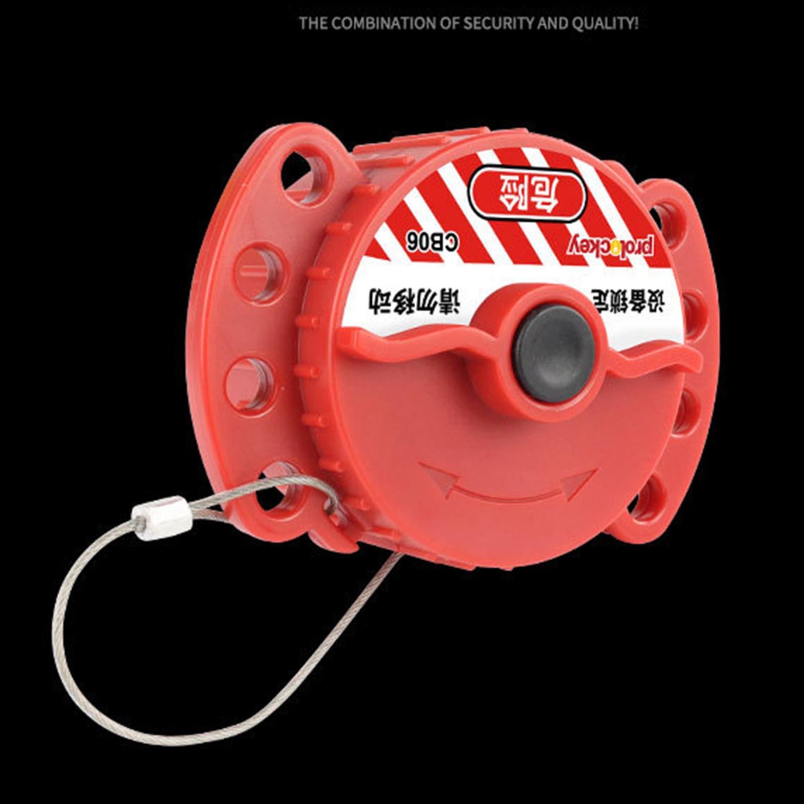 Heavy Duty Lockout Steel Cable Cable Lockout Durable Lockout Cable