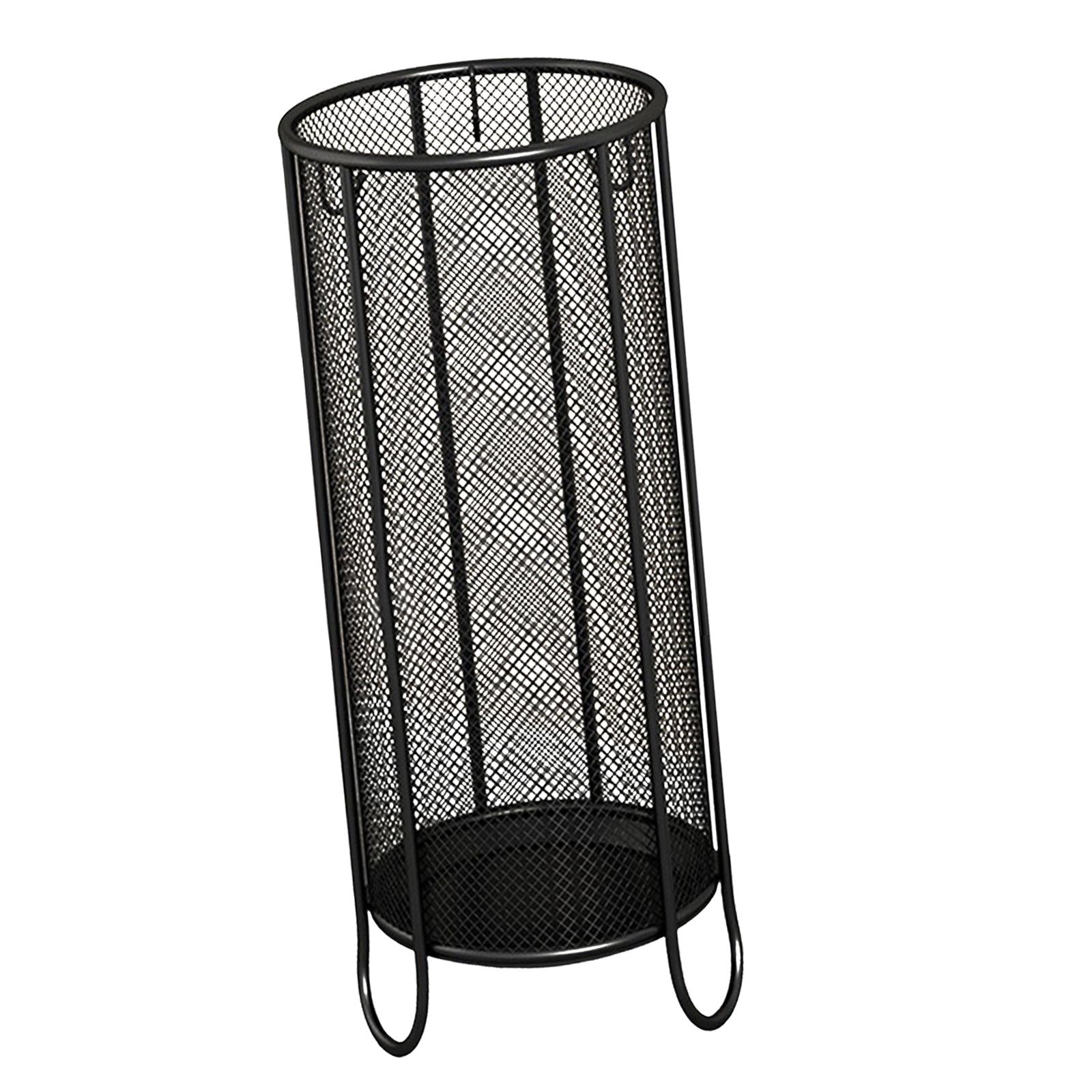 Umbrella Storage Holder with Drip Water Tray for Hallway small and Black