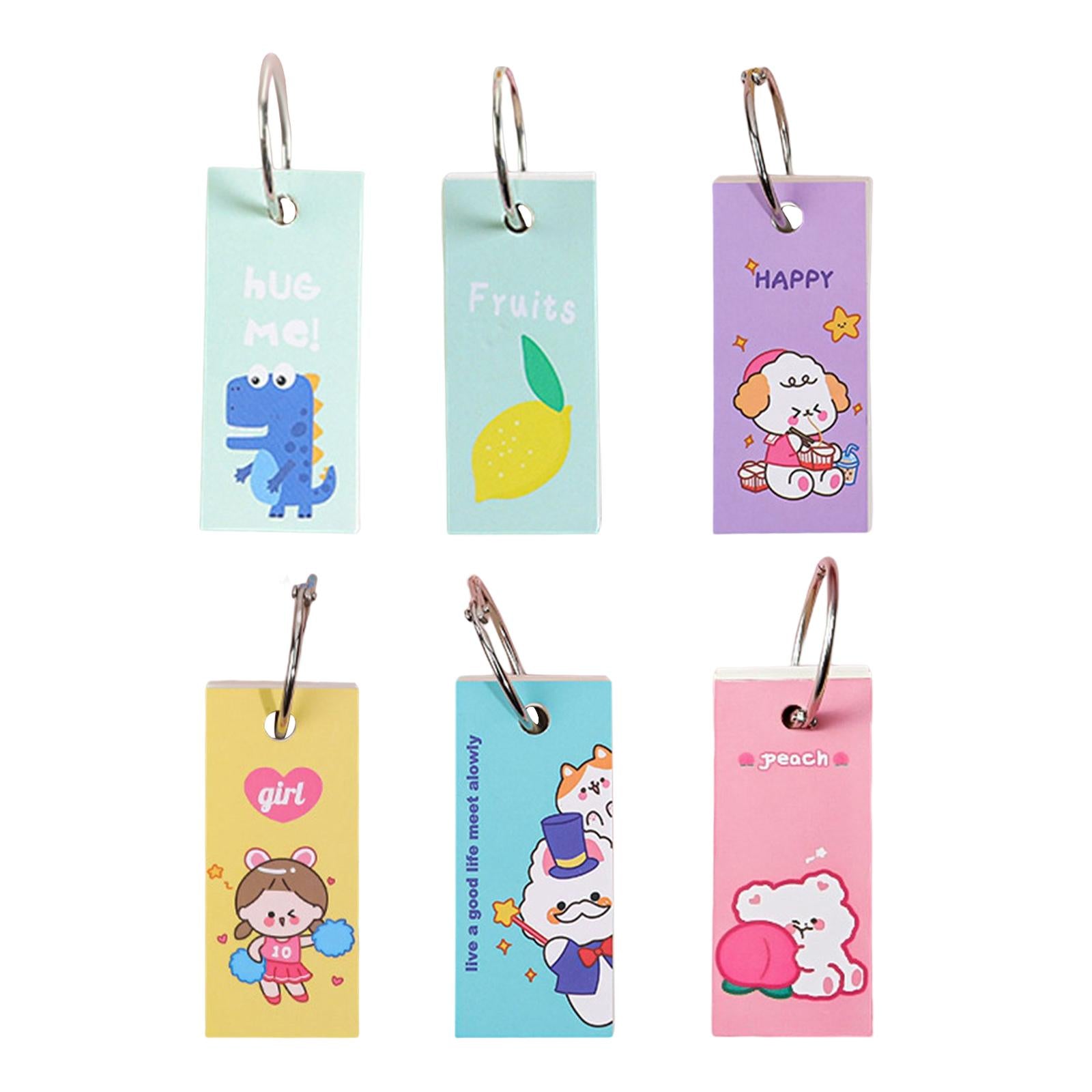 Blank Index Note Cards Bookmark Memo Scratch Pads for Learning Notes Taking Dinosaur