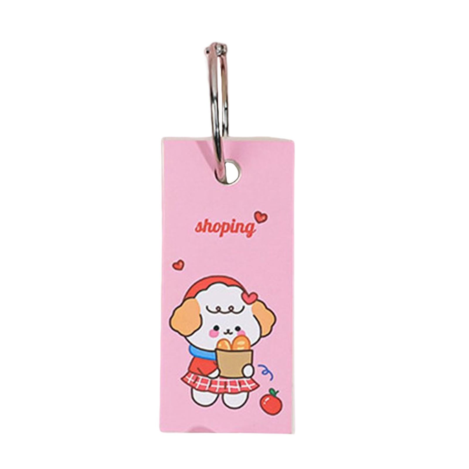 Blank Index Note Cards Bookmark Memo Scratch Pads for Learning Notes Taking Teddy