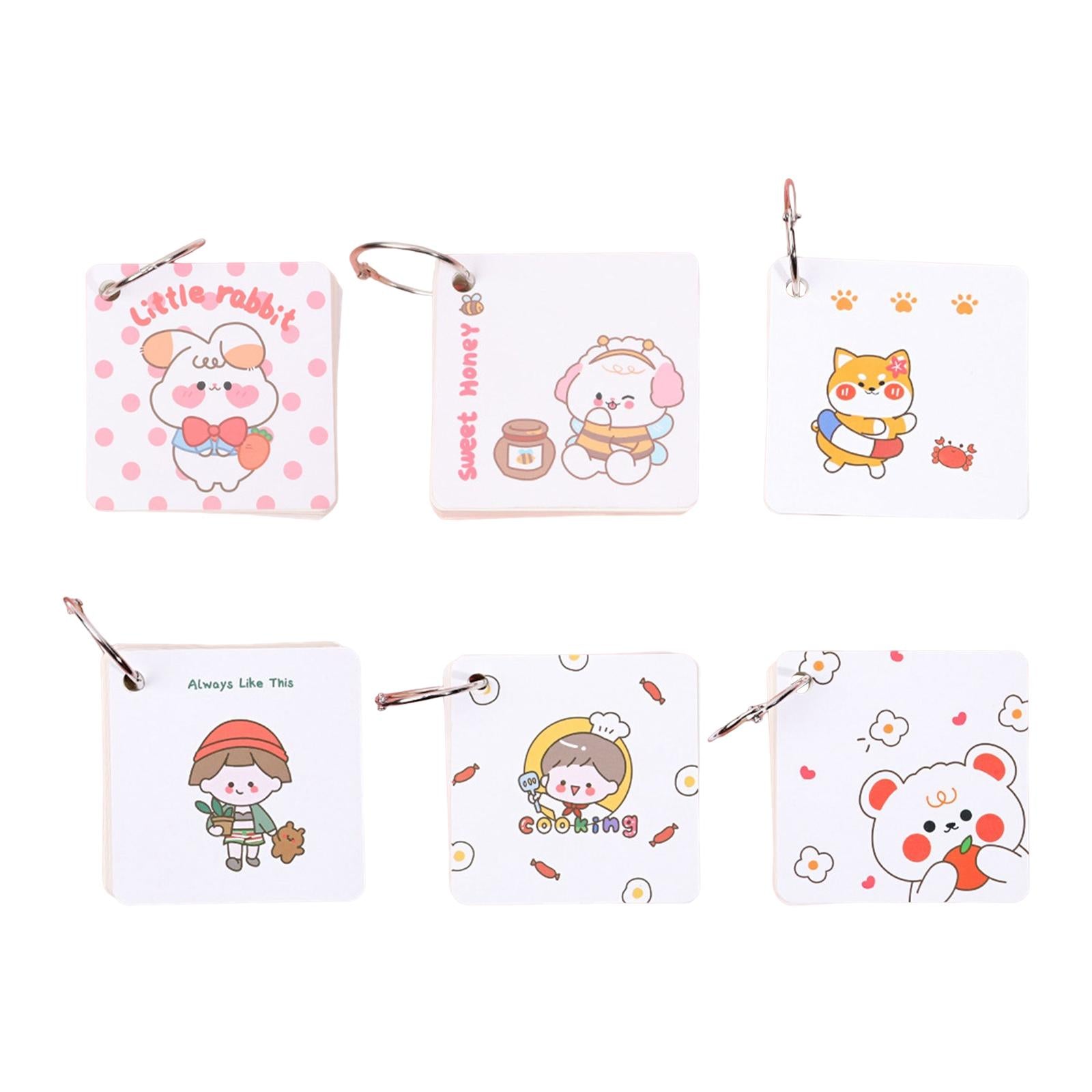 Mini Memo Pad Tearable Multifunctional Detachable for Office Study Diaries Rabbit