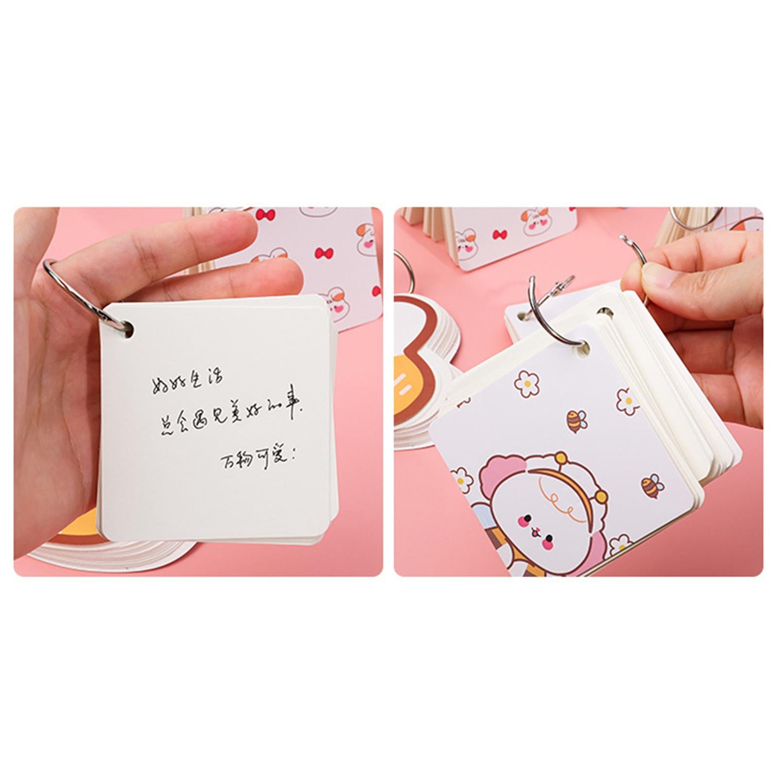 Mini Memo Pad Tearable Multifunctional Detachable for Office Study Diaries Teddy