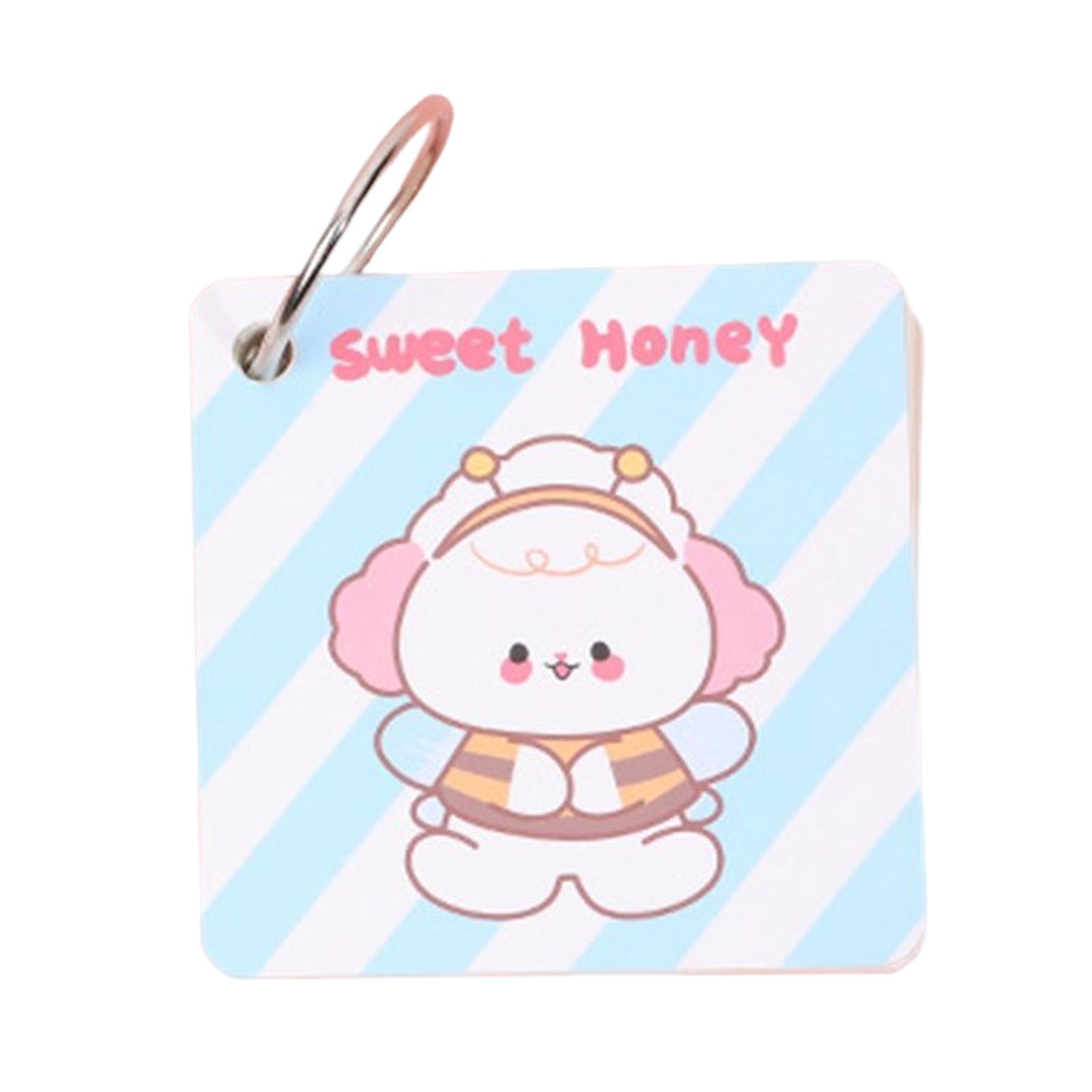 Mini Memo Pad Tearable Multifunctional Detachable for Office Study Diaries Teddy