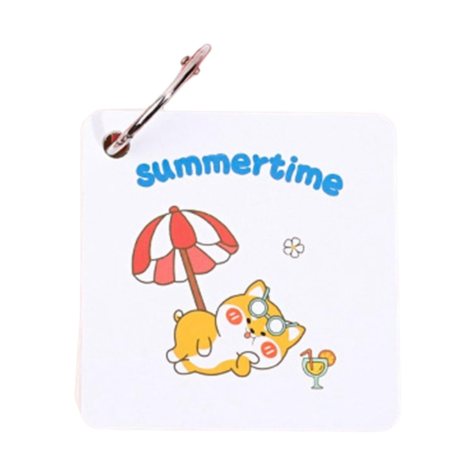 Mini Memo Pad Tearable Multifunctional Detachable for Office Study Diaries Shiba Dog