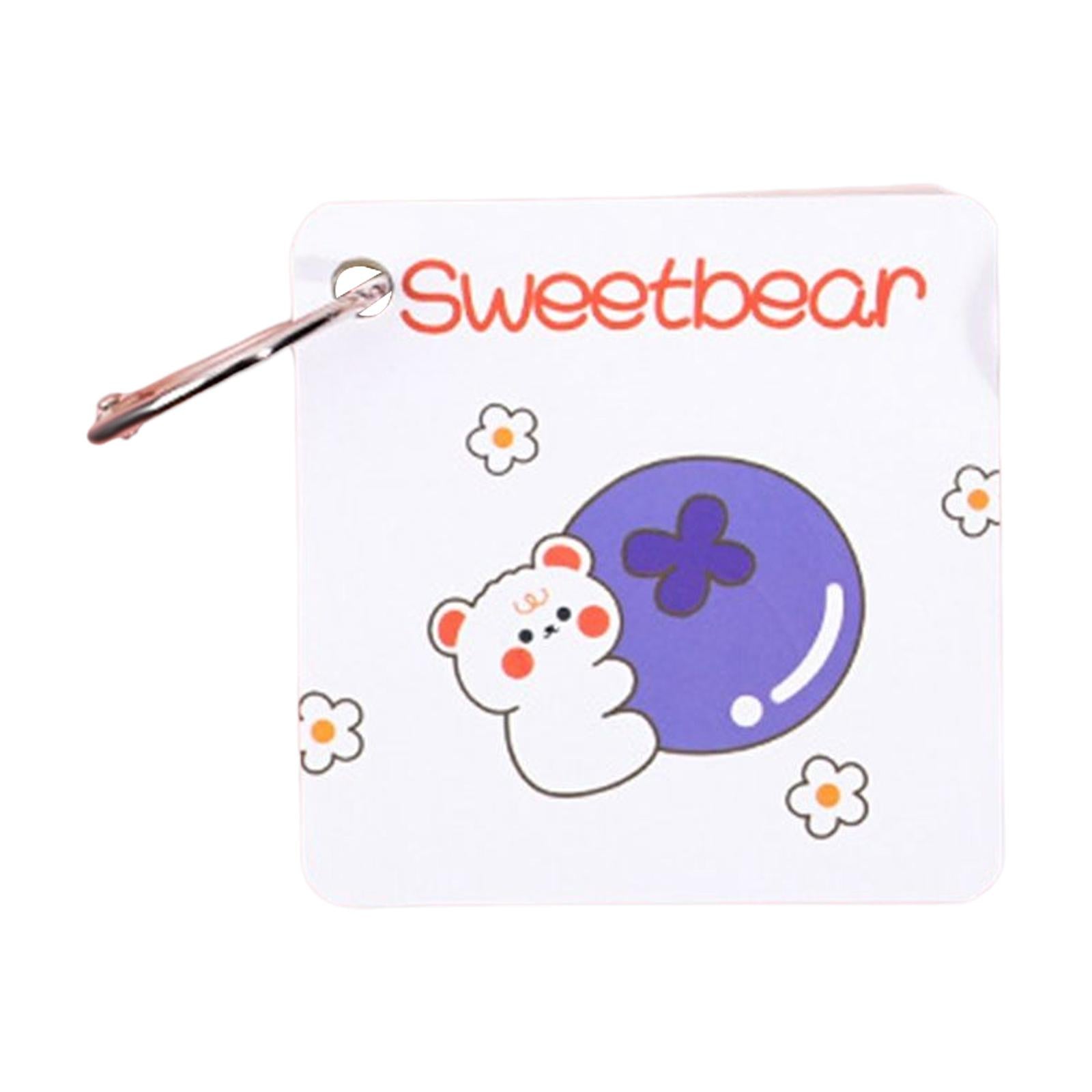 Mini Memo Pad Tearable Multifunctional Detachable for Office Study Diaries Bear