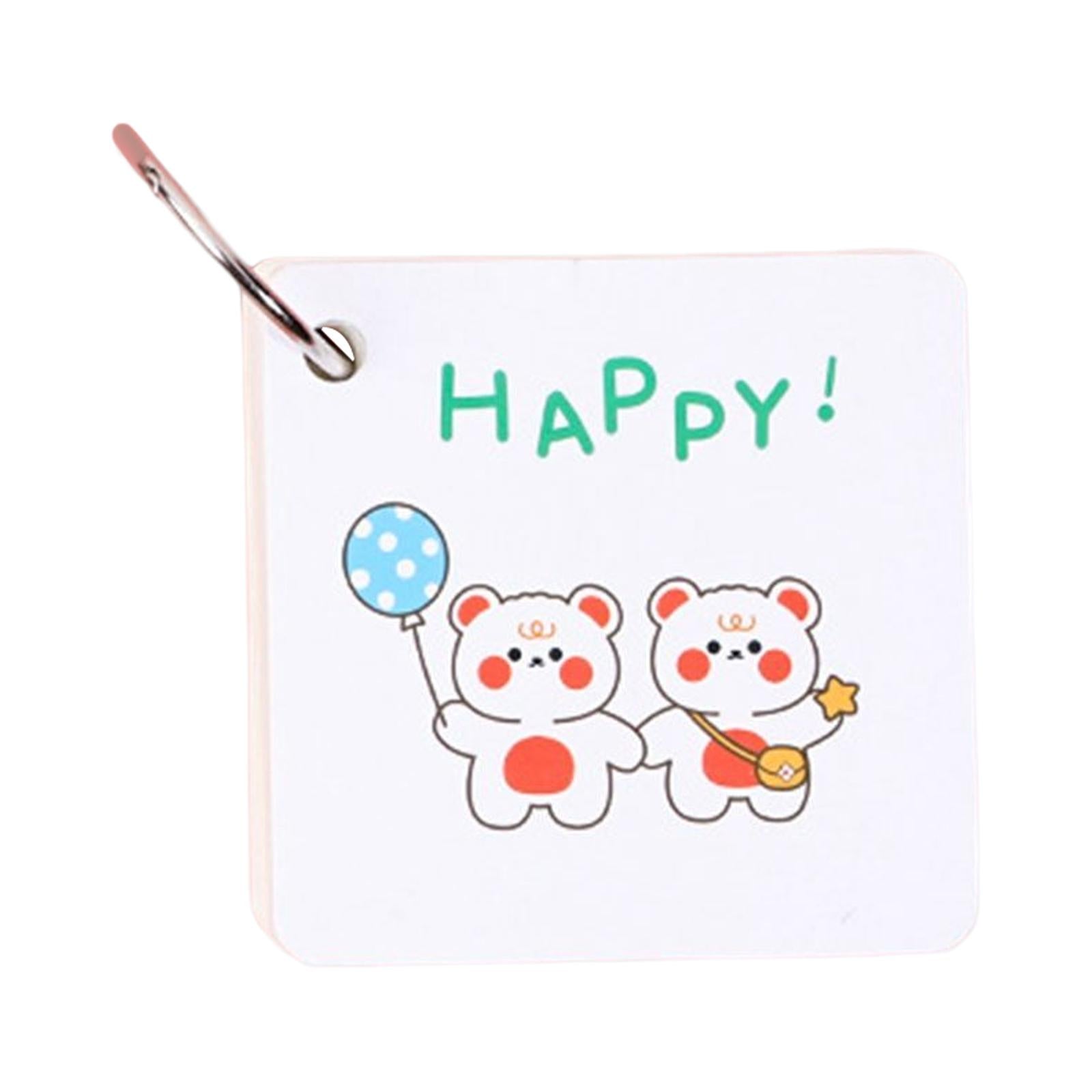 Mini Memo Pad Tearable Multifunctional Detachable for Office Study Diaries Bear
