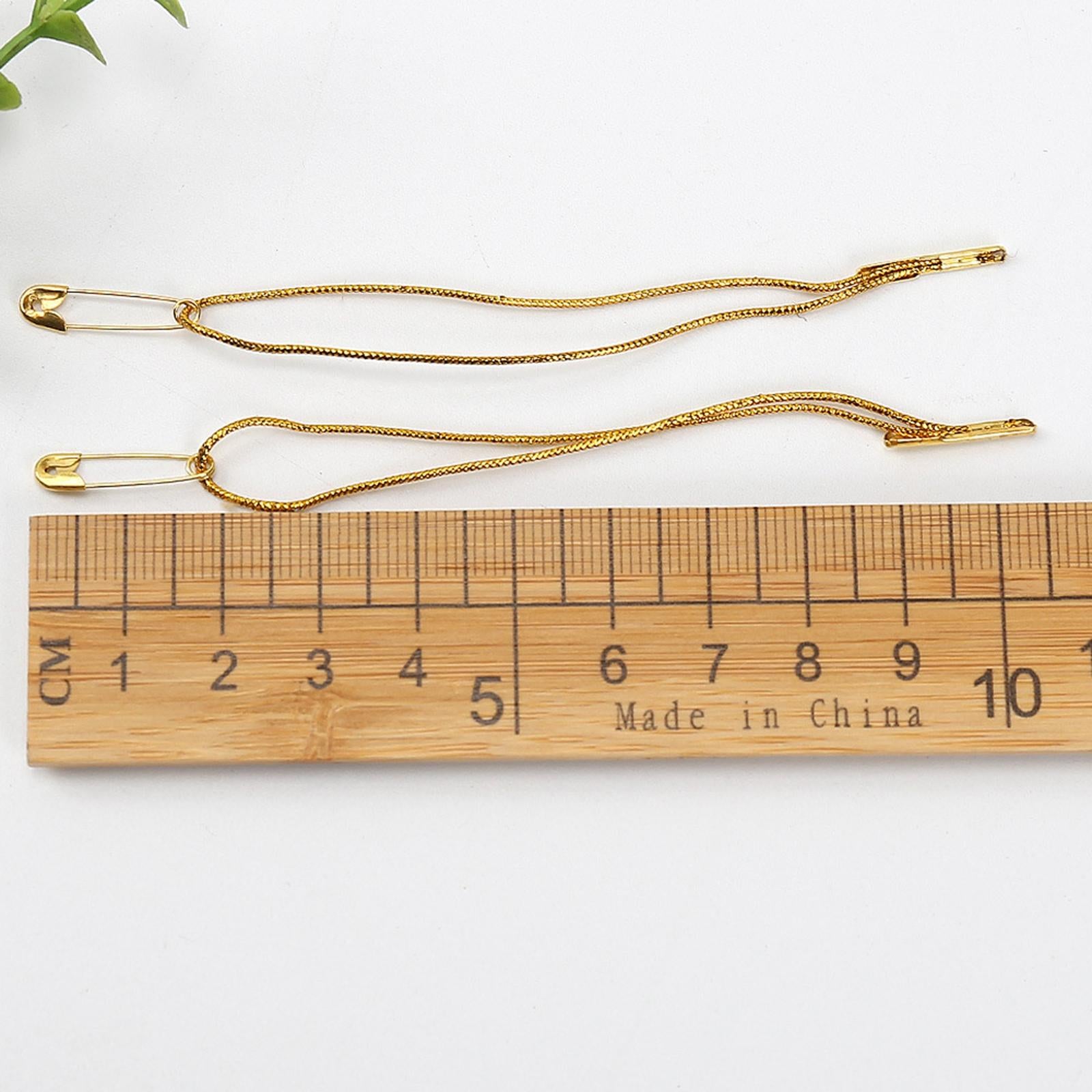 100Pcs Tag Rope Garment Tags Pin for Christmas Tree Accessory Luggage Gift