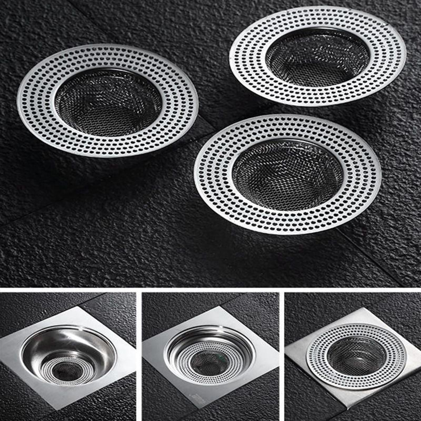 Mesh Drain Strainer Basket Filter Kitchen Sink Strainer for Wash Basin 9cm