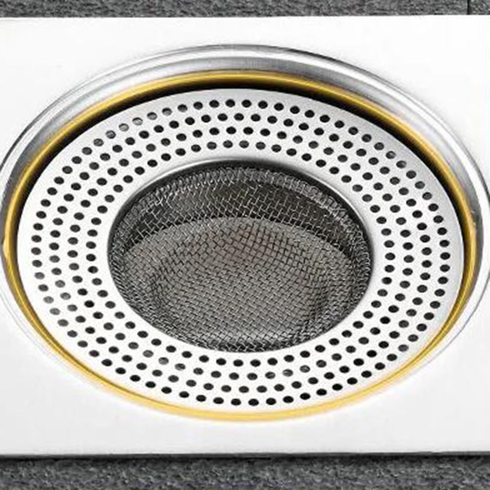 Mesh Drain Strainer Basket Filter Kitchen Sink Strainer for Wash Basin 9cm