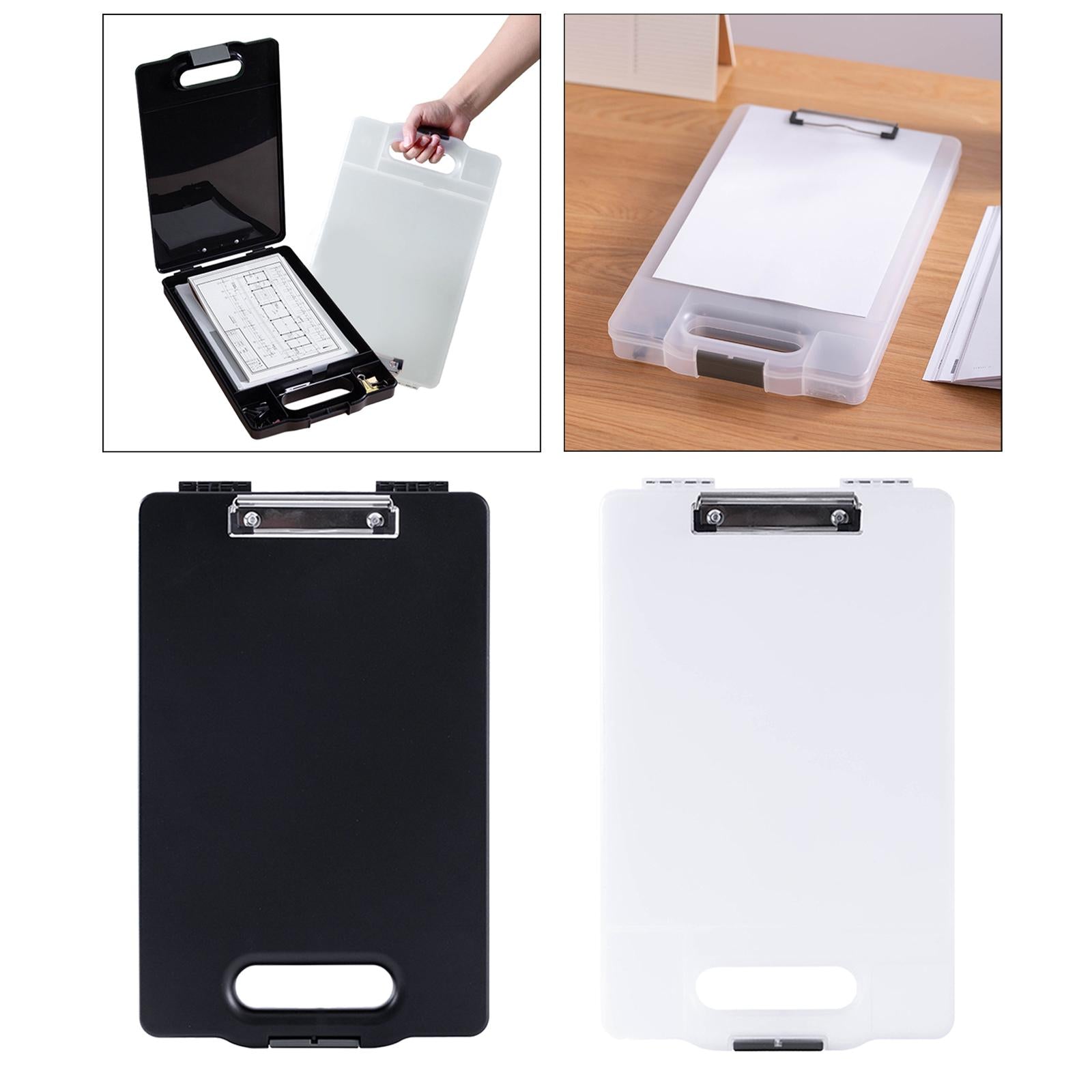 A4 A4 Clipboard Folder Holders Gifts Office Supplies Work Home Documents black