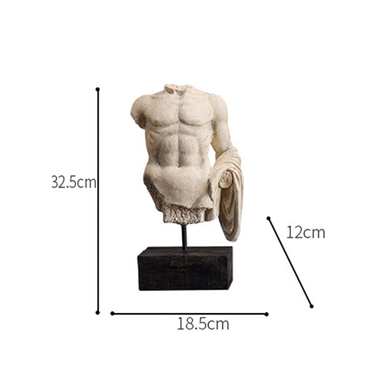 Man Bust Statue Desktop Decoration Gifts for Friends and Family Decorative