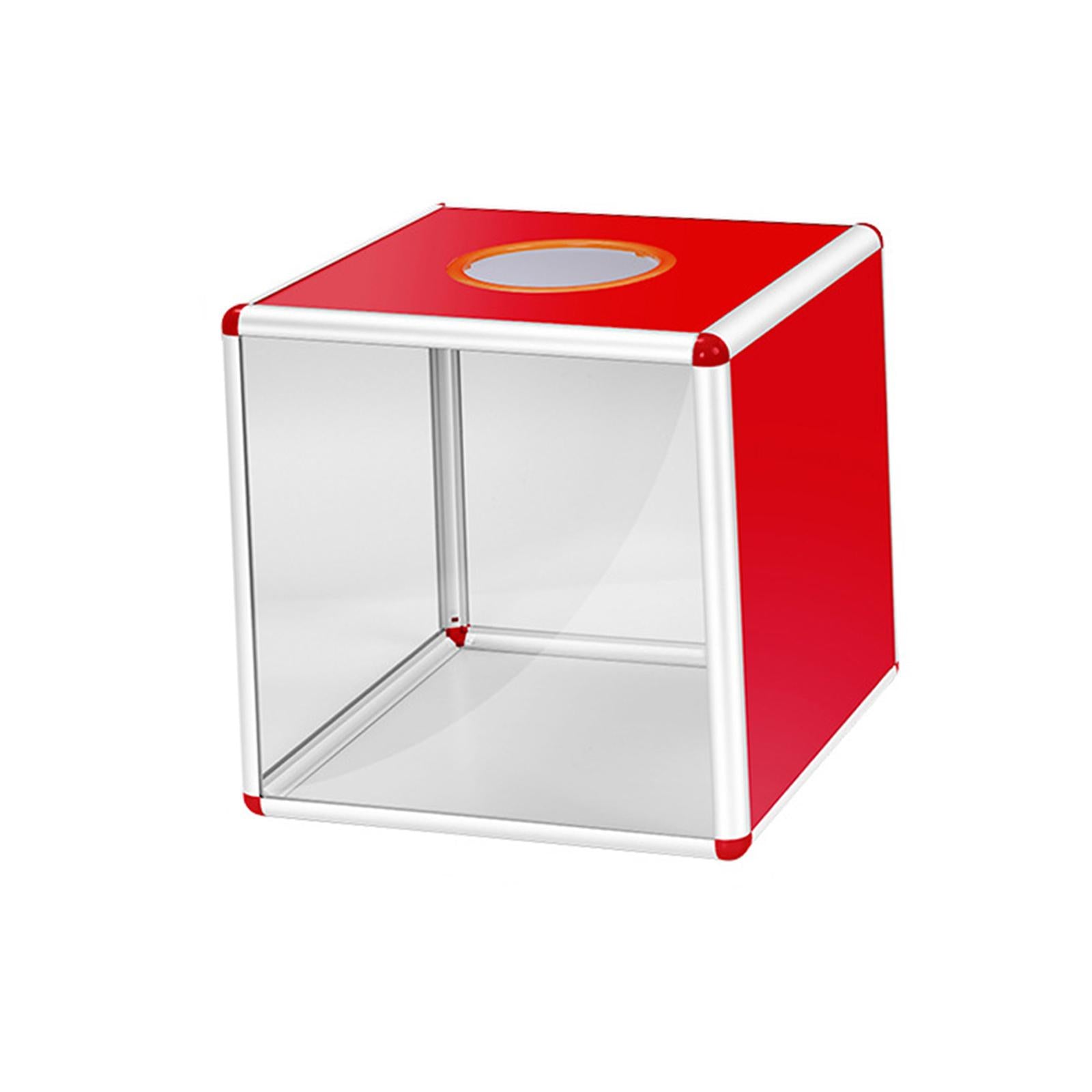 Donation Boxes Comment Box Metal Frame for Shopping Mall Outdoor Office 40cm