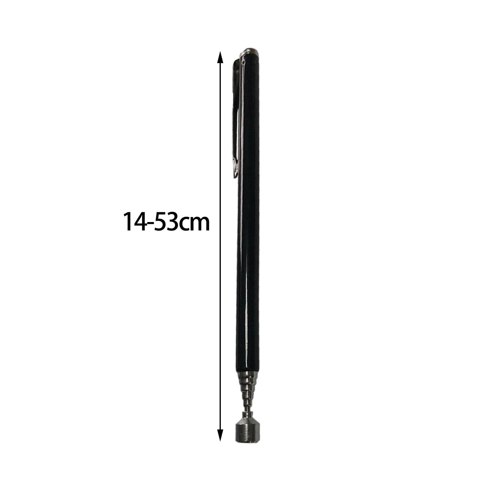 Telescopic Pickup Tool Handheld Durable Multipurpose for Workshop Indoor Black