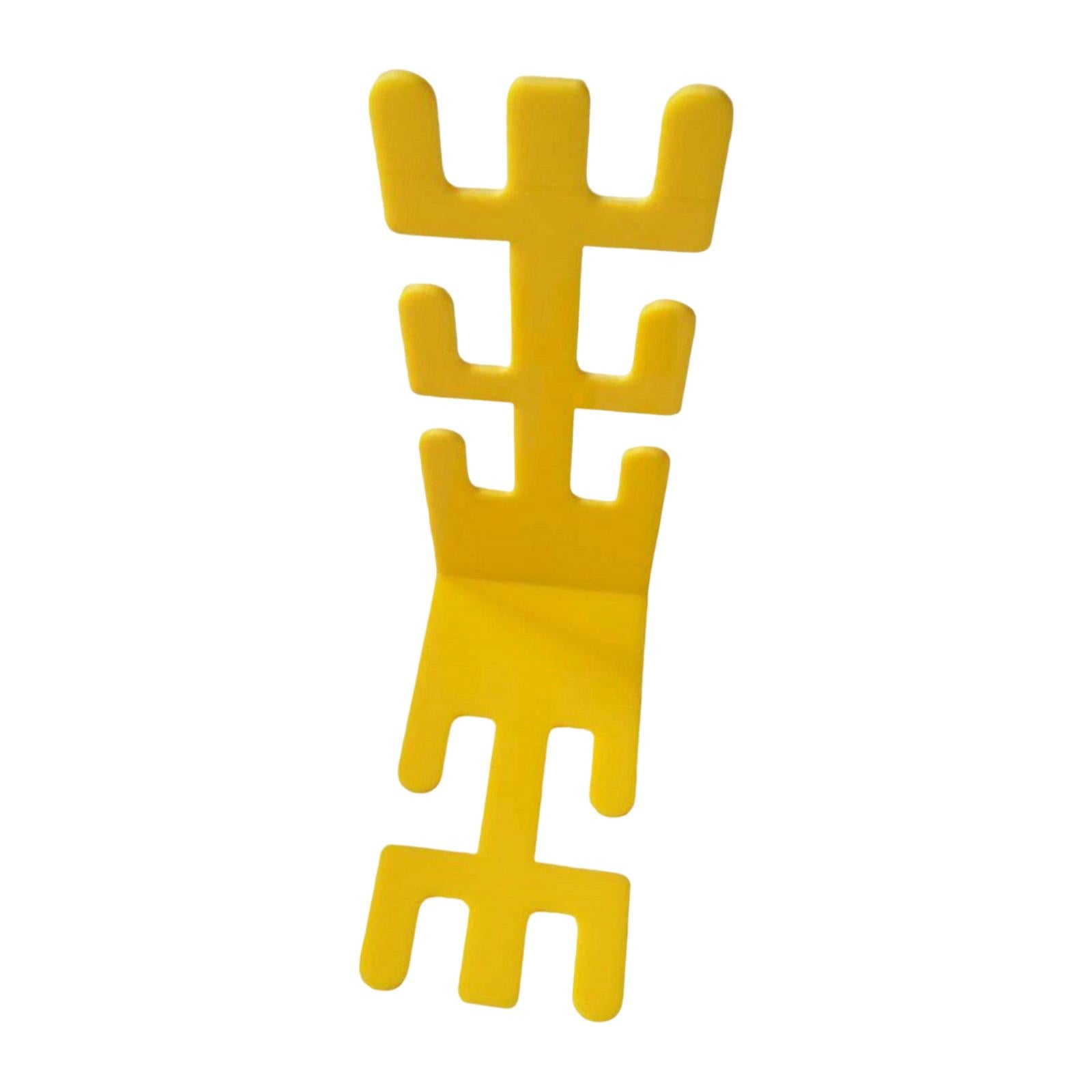 Pet Anesthesia Breathing Circuit Bracket Universal L shaped Threaded Holder Yellow