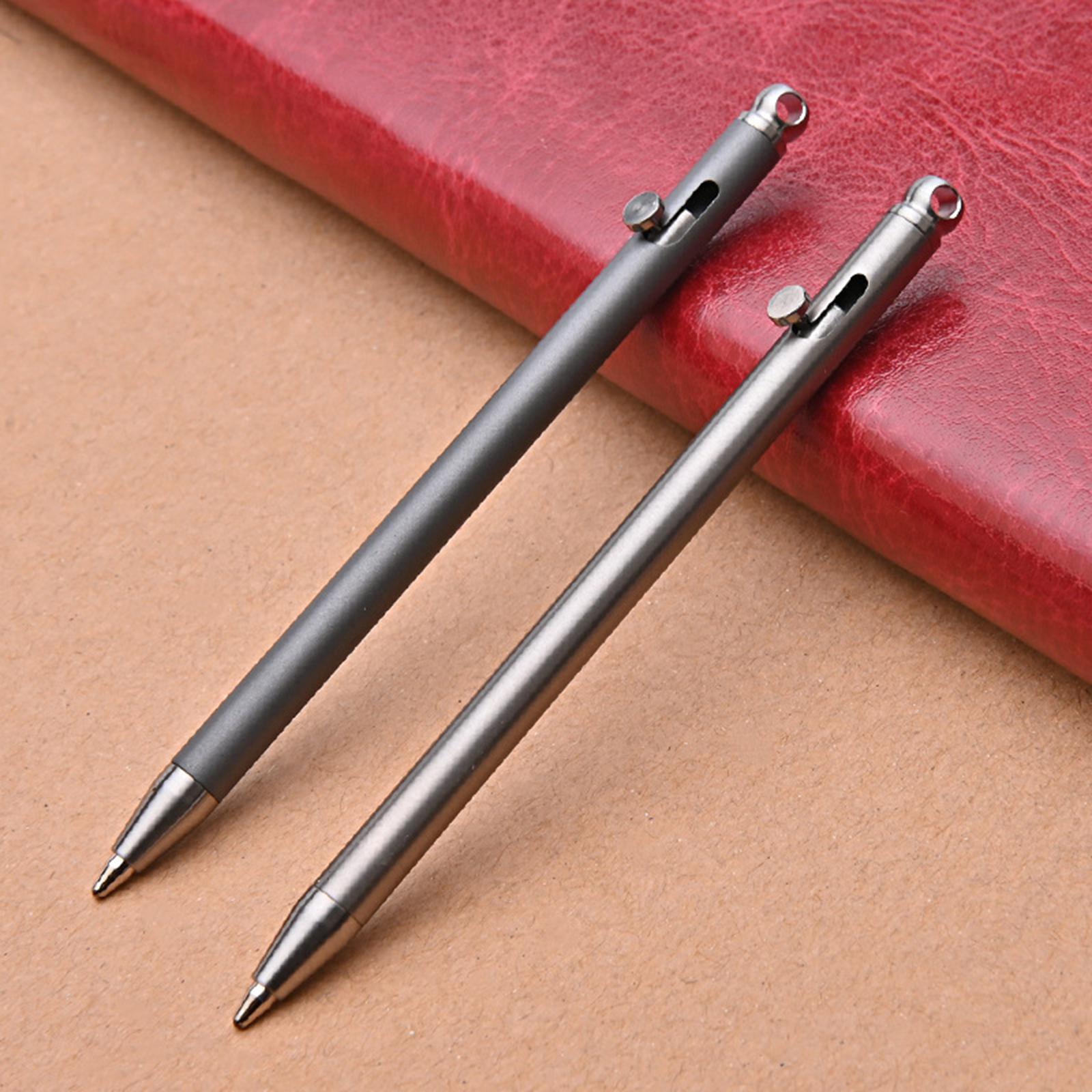 Creative Mini Titanium Pen Durable Multitool for Hiking Traveling School A