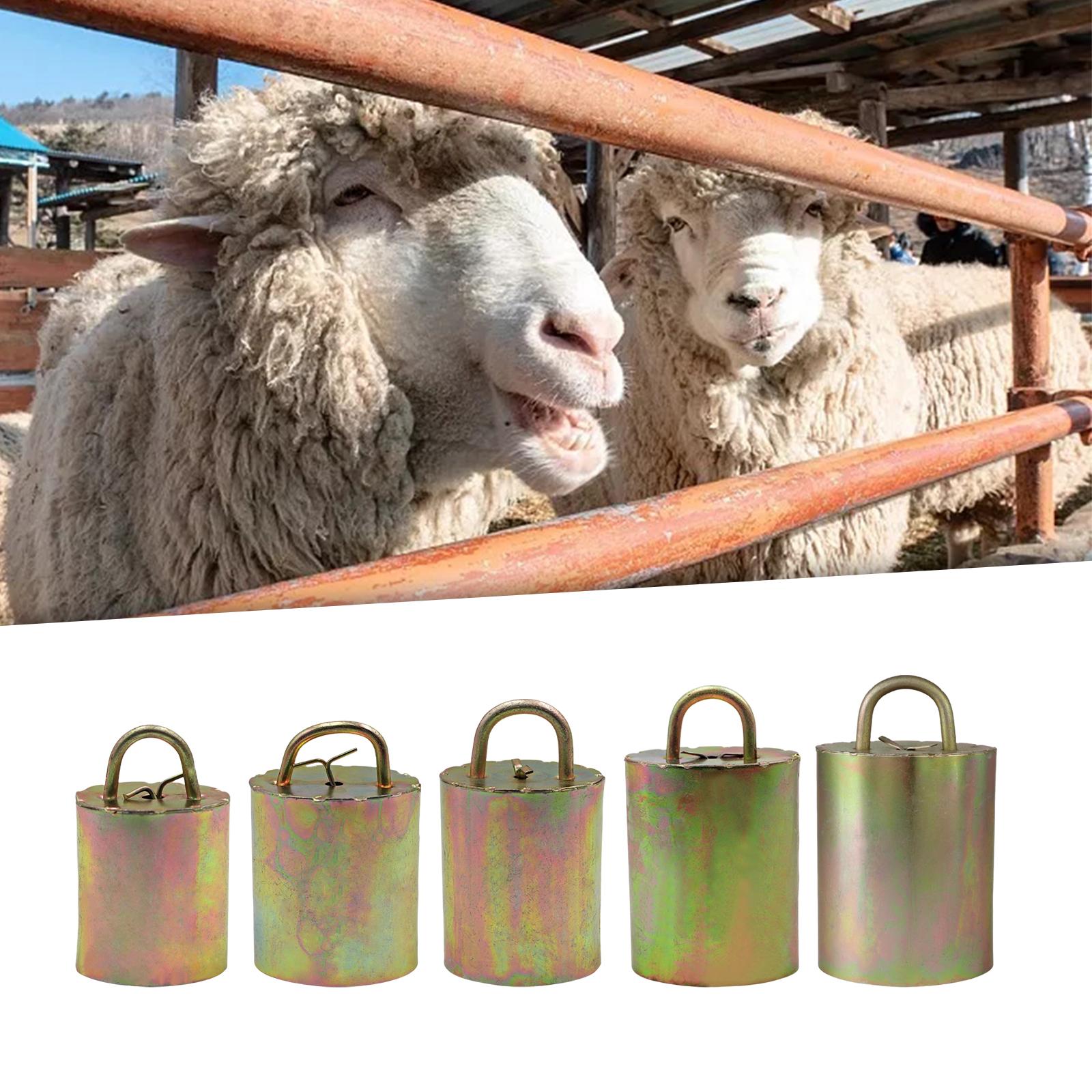 Grazing Bell Crisp Loud Bell Noisemaker Farm for Sheep Goats Accessories S