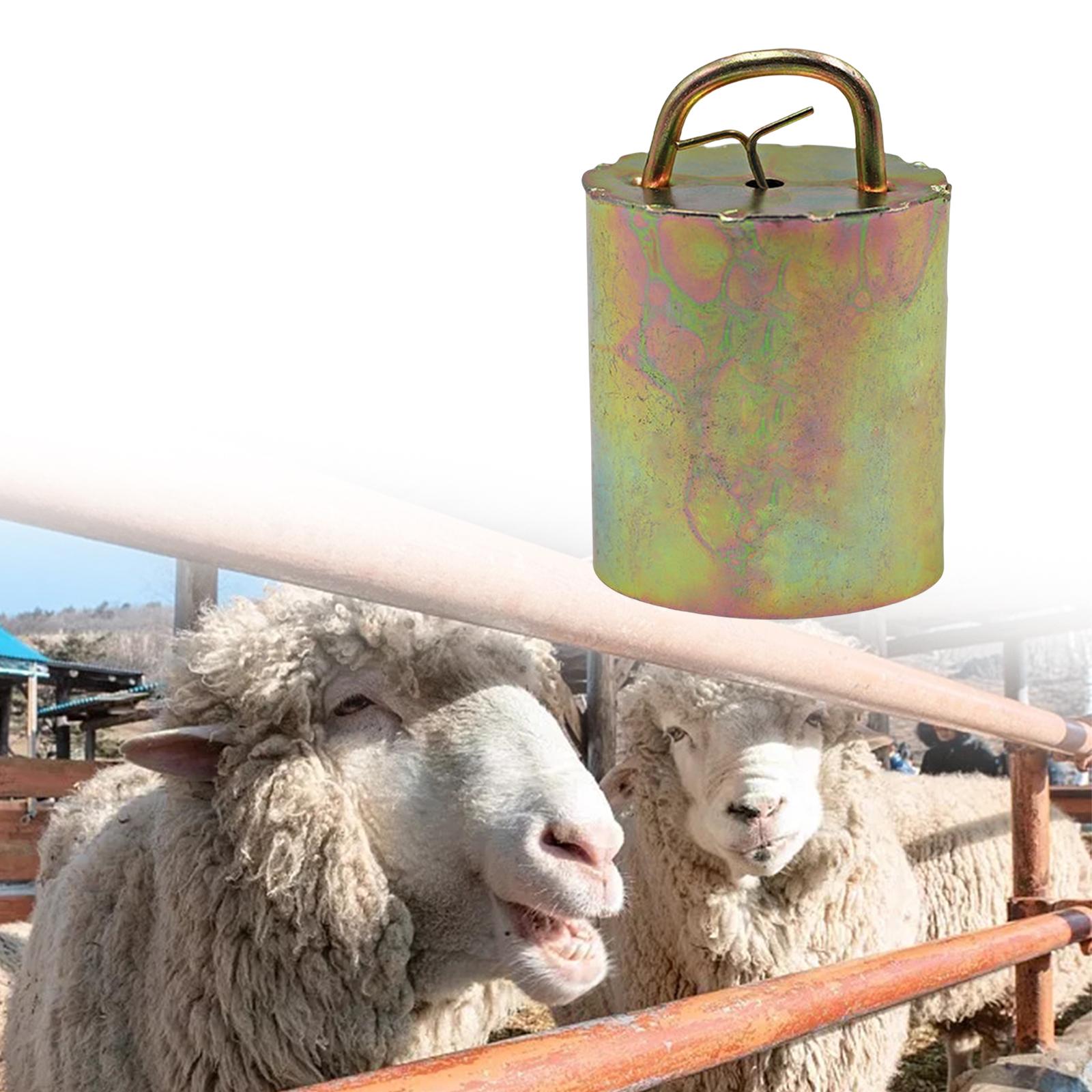 Grazing Bell Crisp Loud Bell Noisemaker Farm for Sheep Goats Accessories M